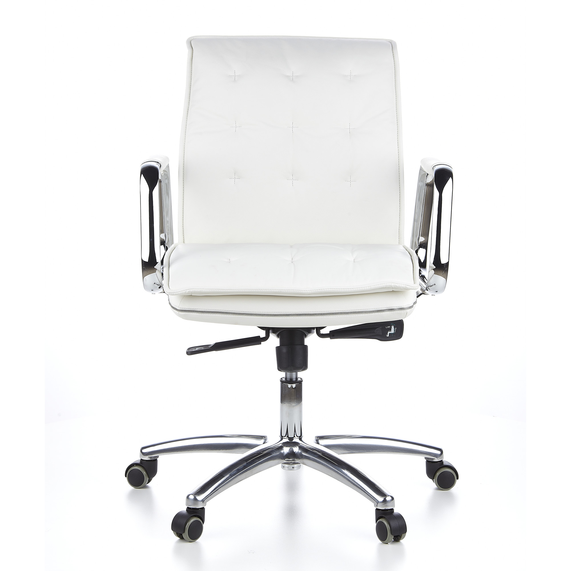 VILLA 10 Office Chair Leather White