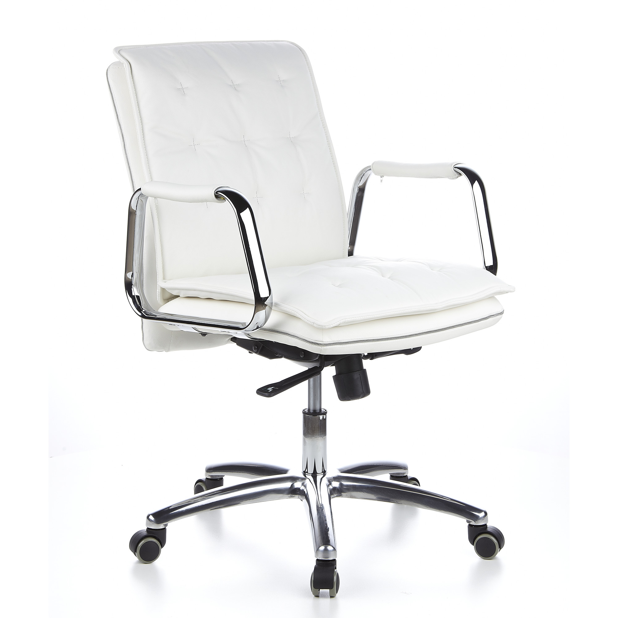 VILLA 10 Office Chair Leather White