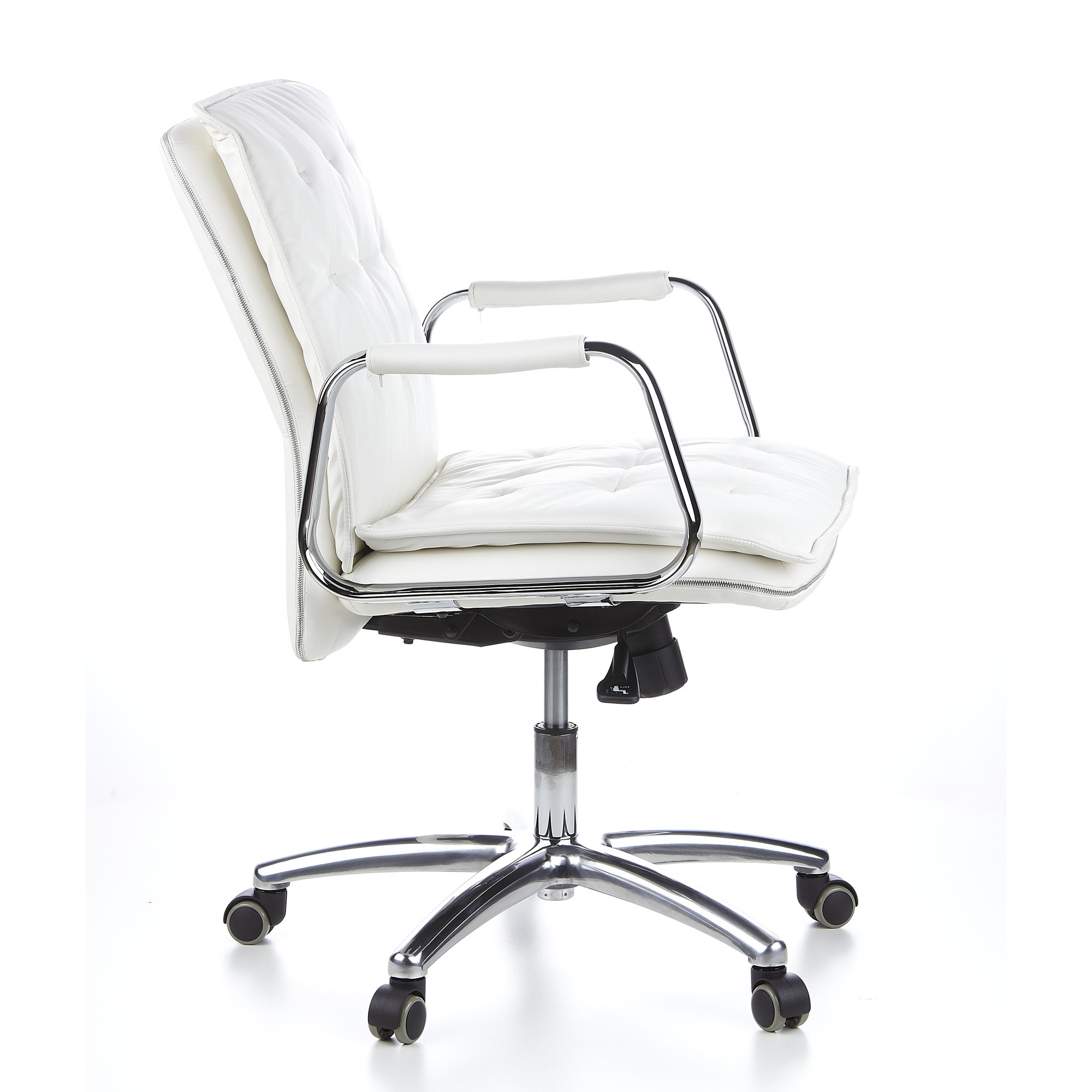 VILLA 10 Office Chair Leather White