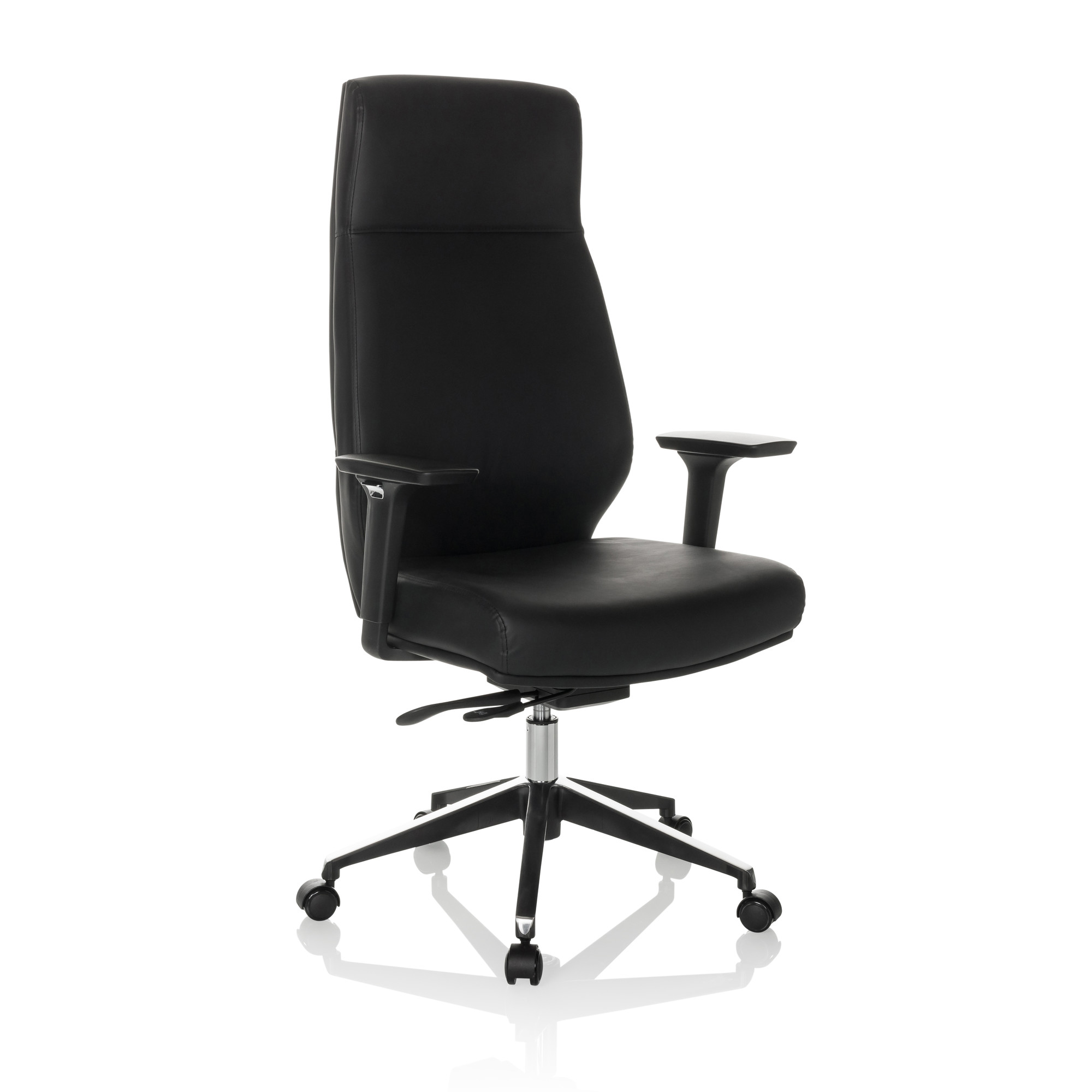 VITORO ECO Swivel Office Chair with Casters Faux Leather Black