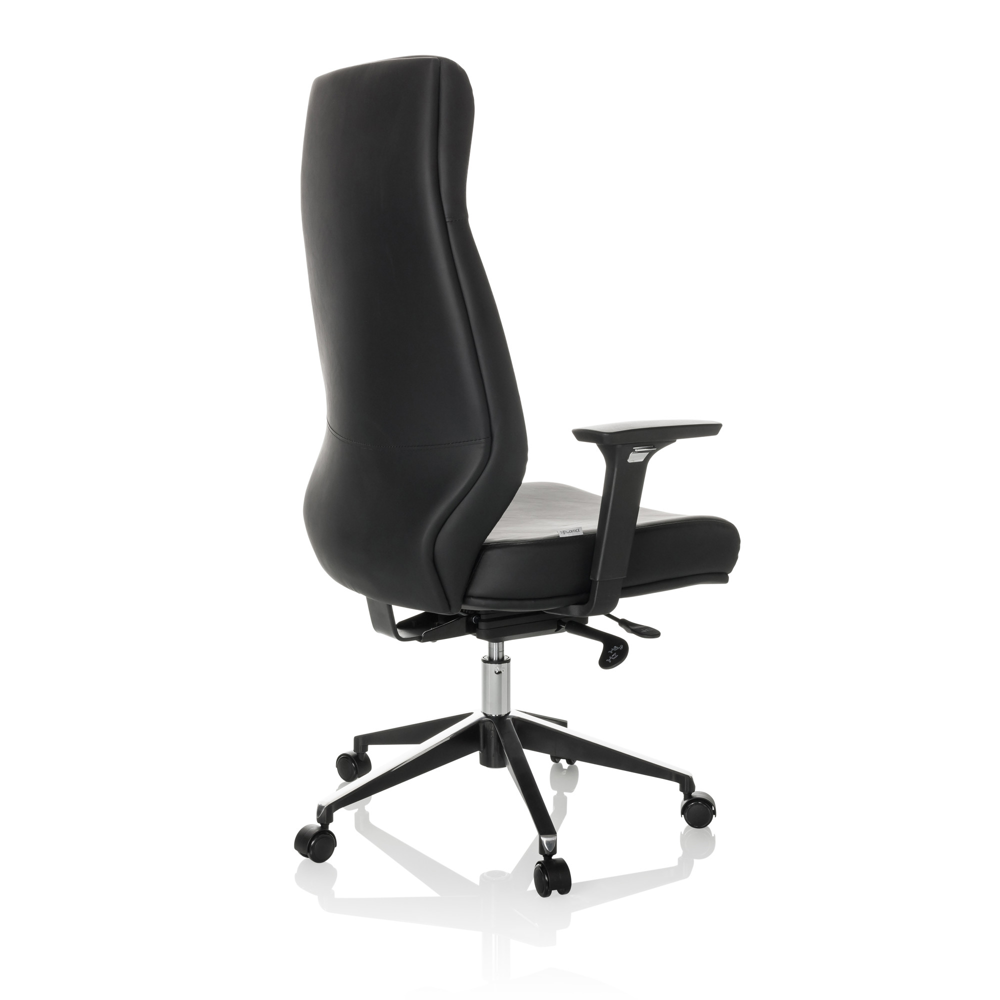 VITORO ECO Swivel Office Chair with Casters Faux Leather Black