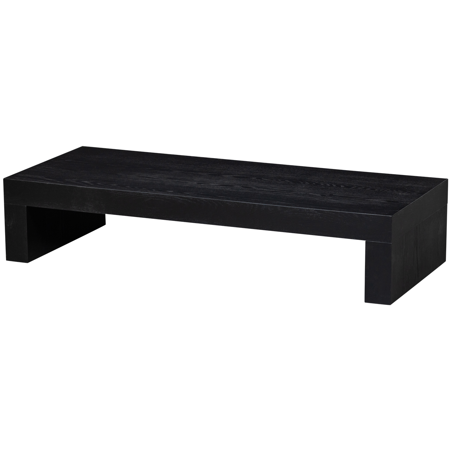 Marte Coffee Table Wood Black