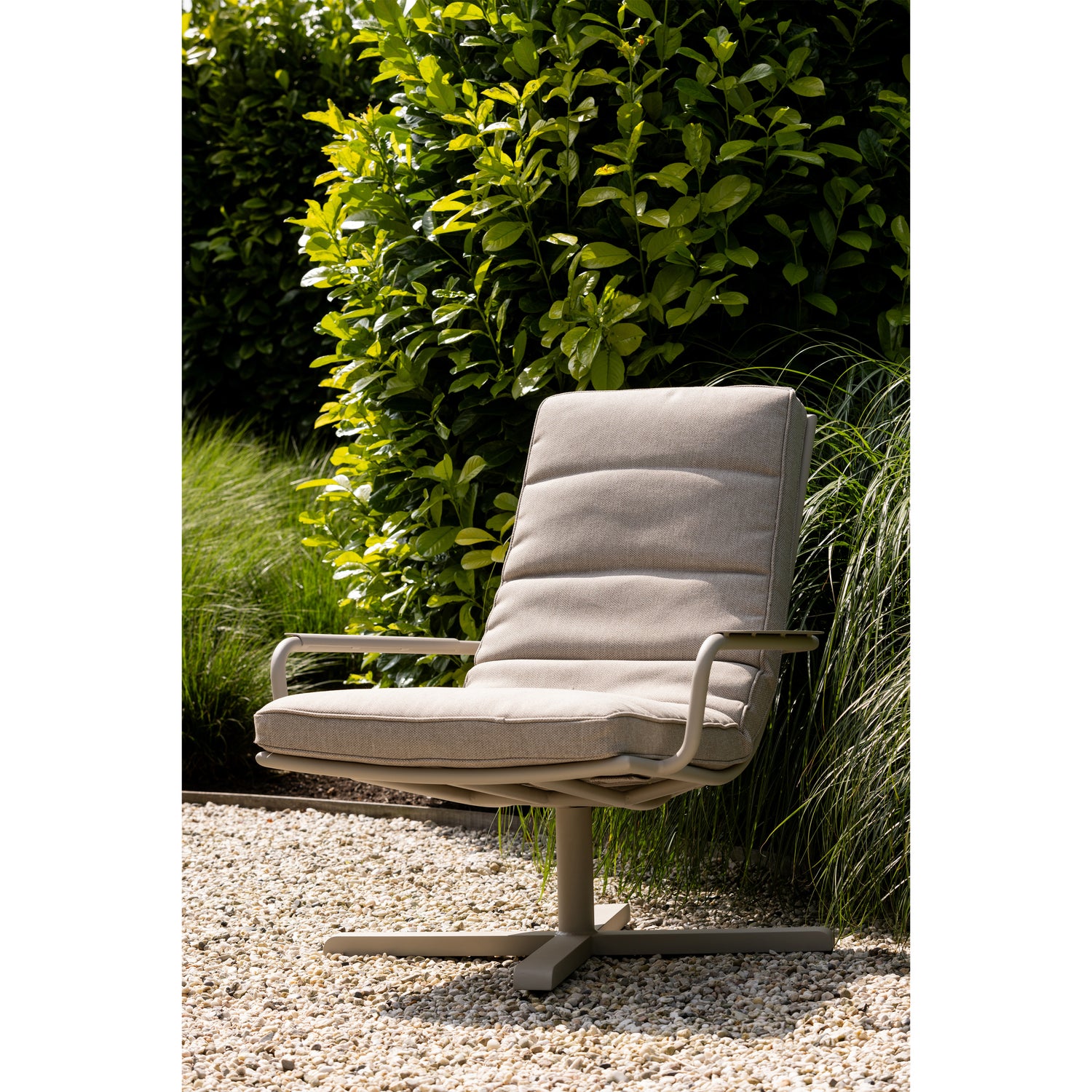 Coosa Garden Armchair Aluminum Grey