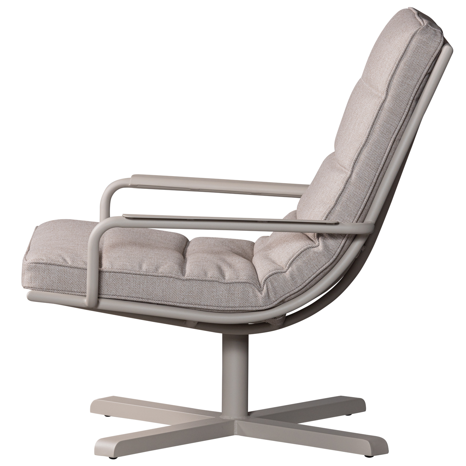 Coosa Garden Armchair Aluminum Grey