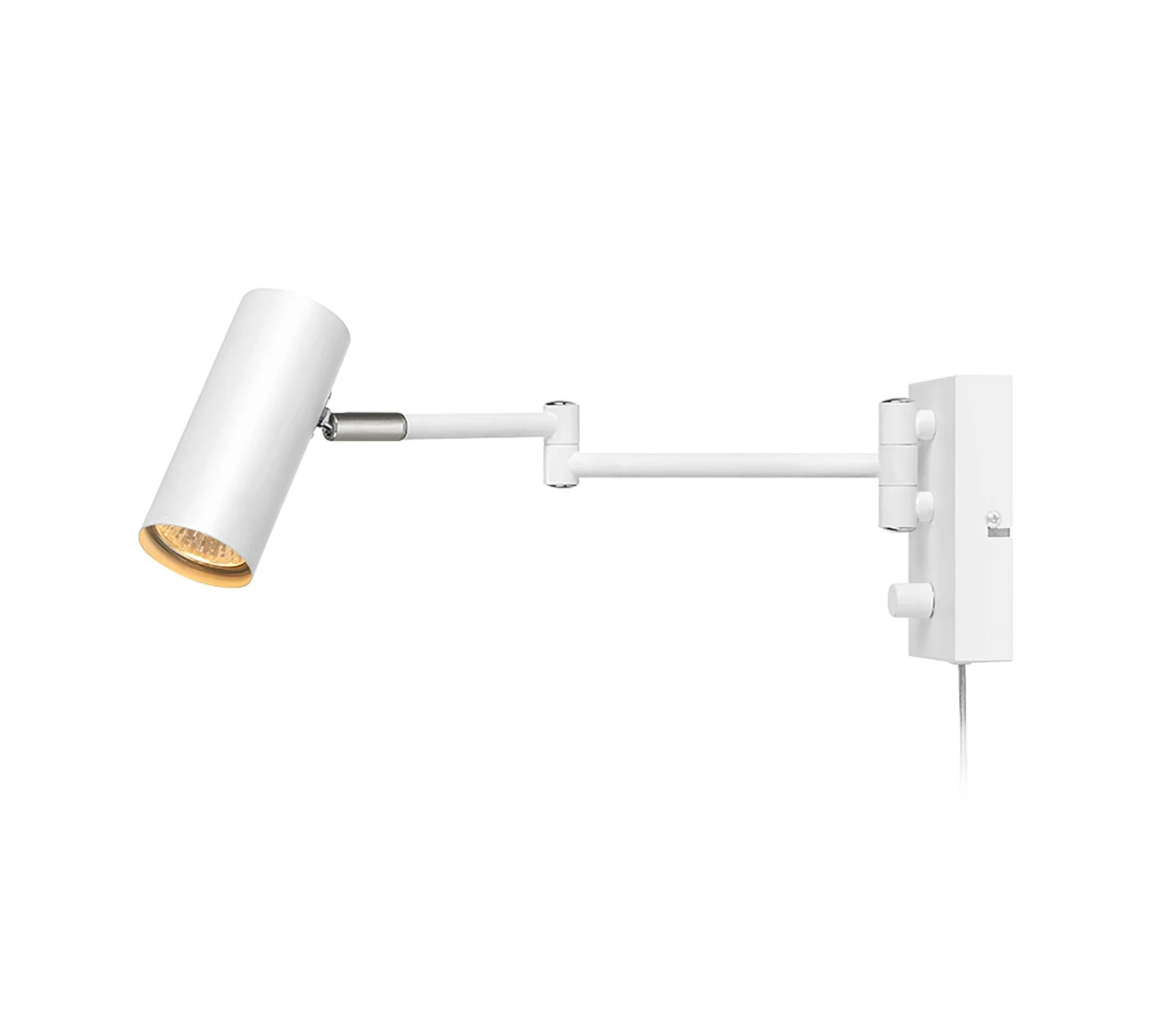 Wall lamp Torino Steel White
