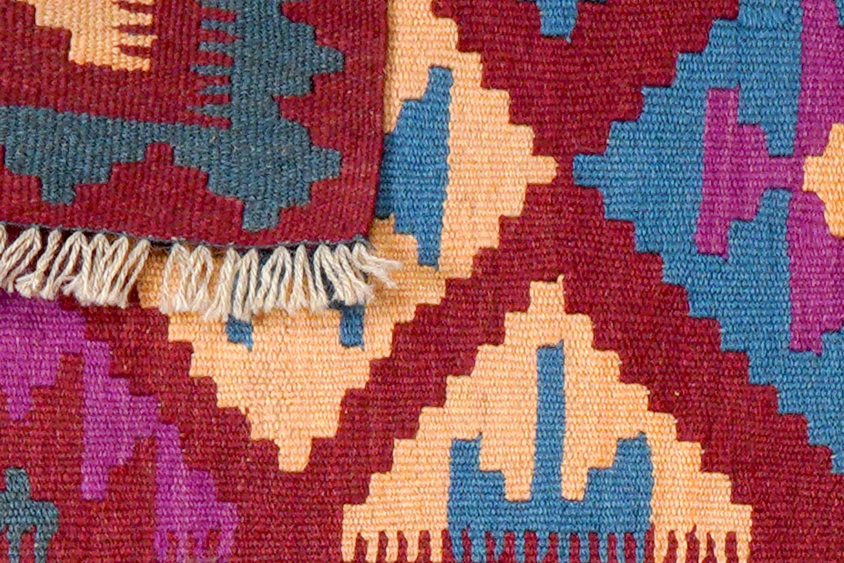 Kilim Gashgai Teppich Mehrfarbig
