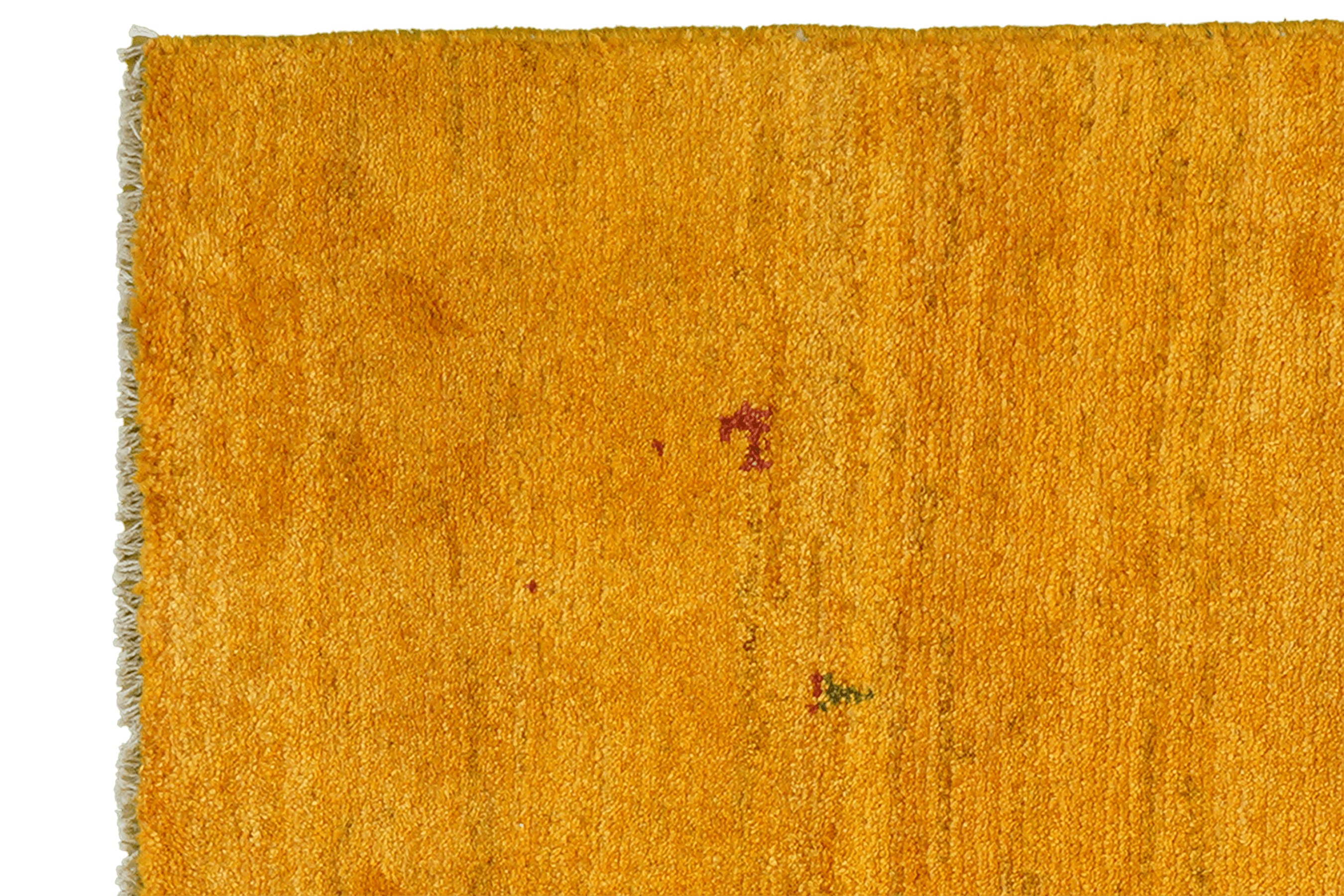 Gabbeh Carpet Wool Yellow
