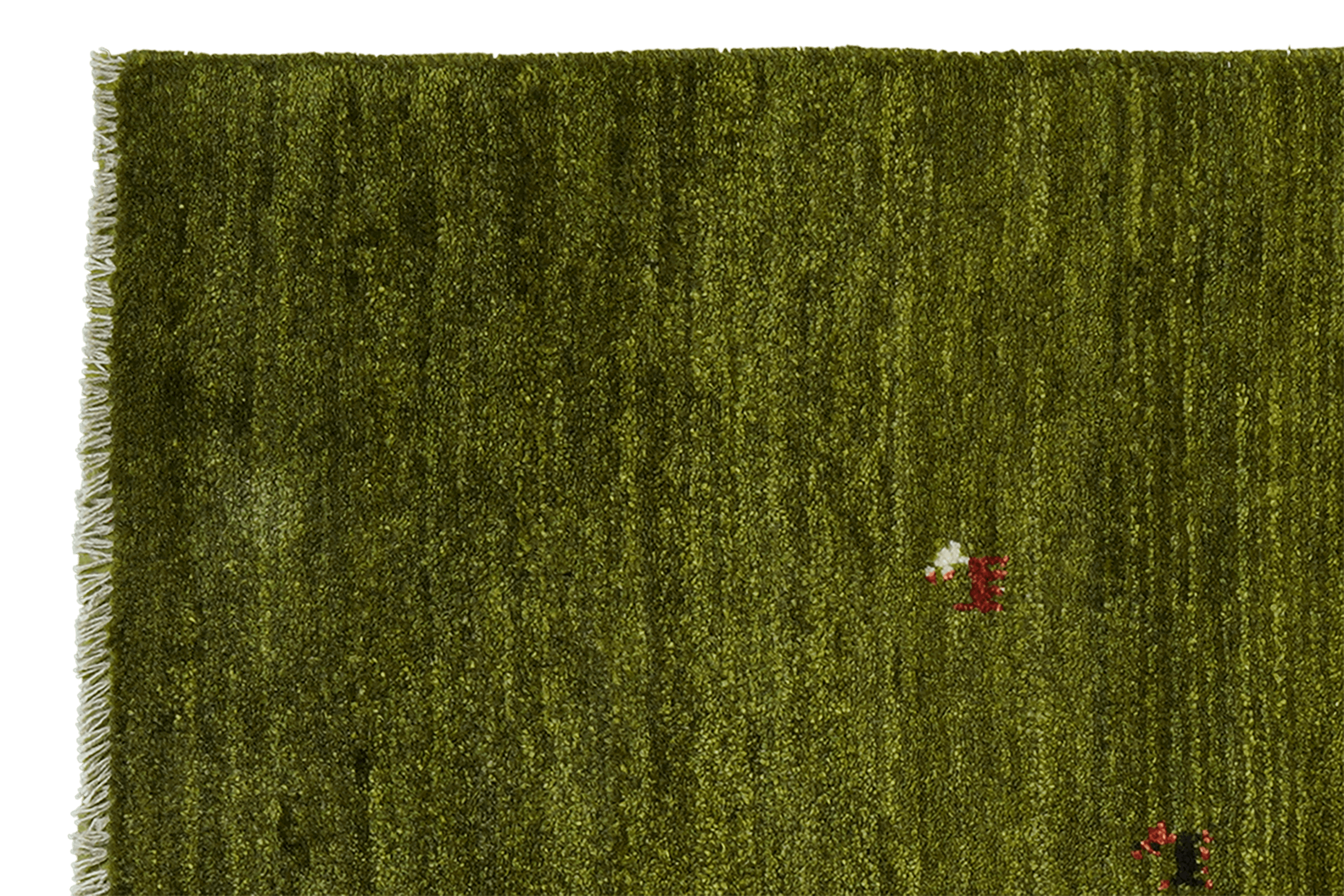 Gabbeh Rug Green