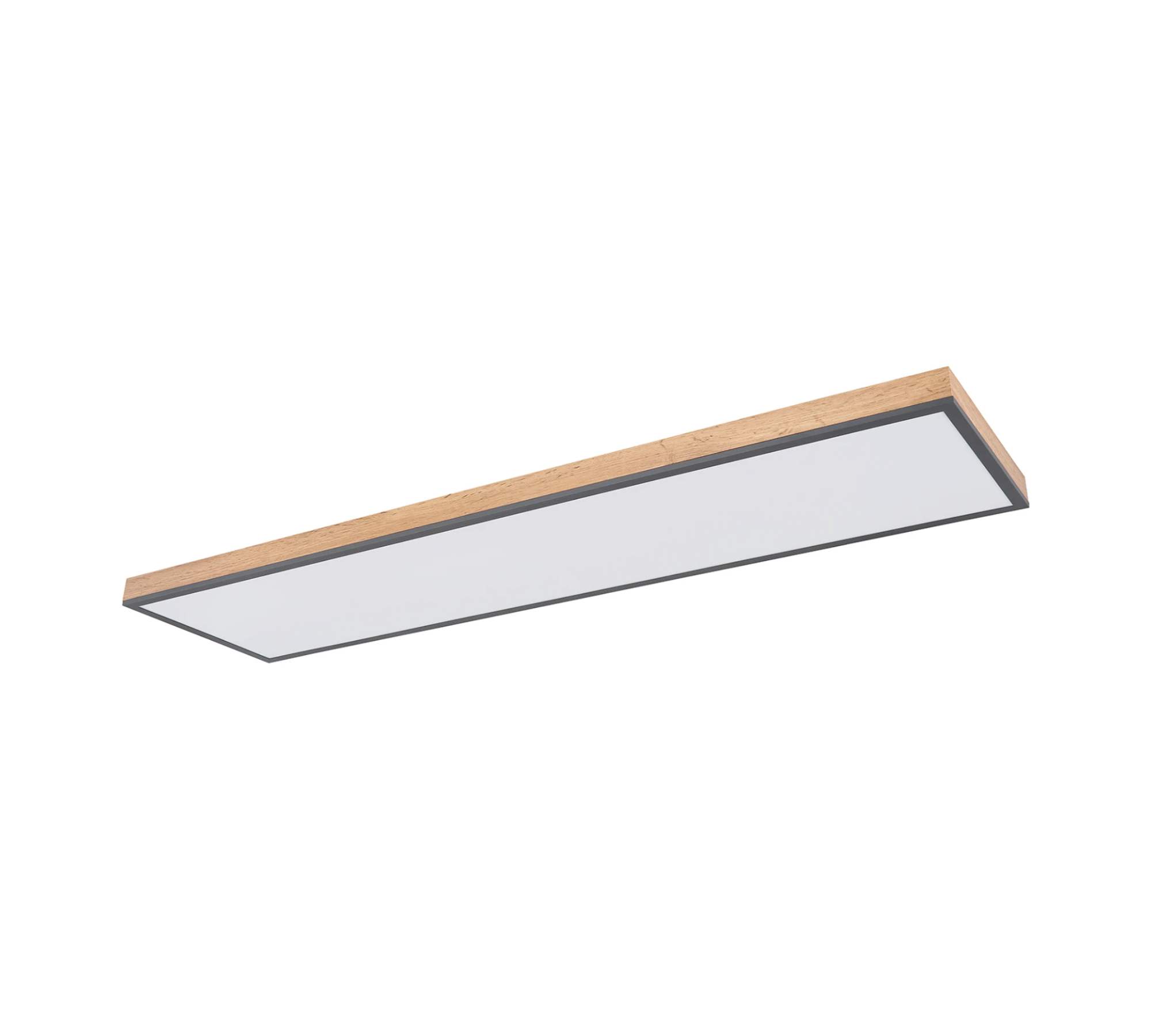 LED Deckenleuchte 1-flammig Acryl Aluminium