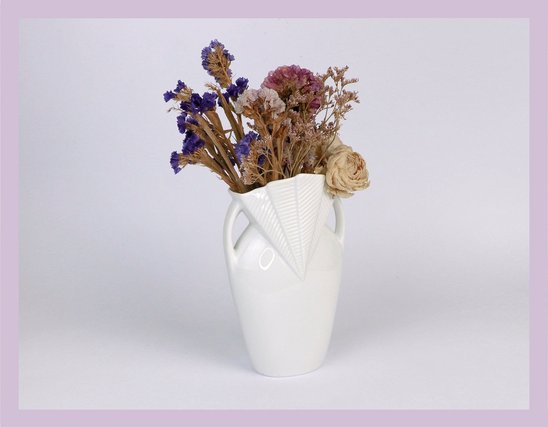 Art Deco Kaiser Porcelain Flower Vase Ceramic
