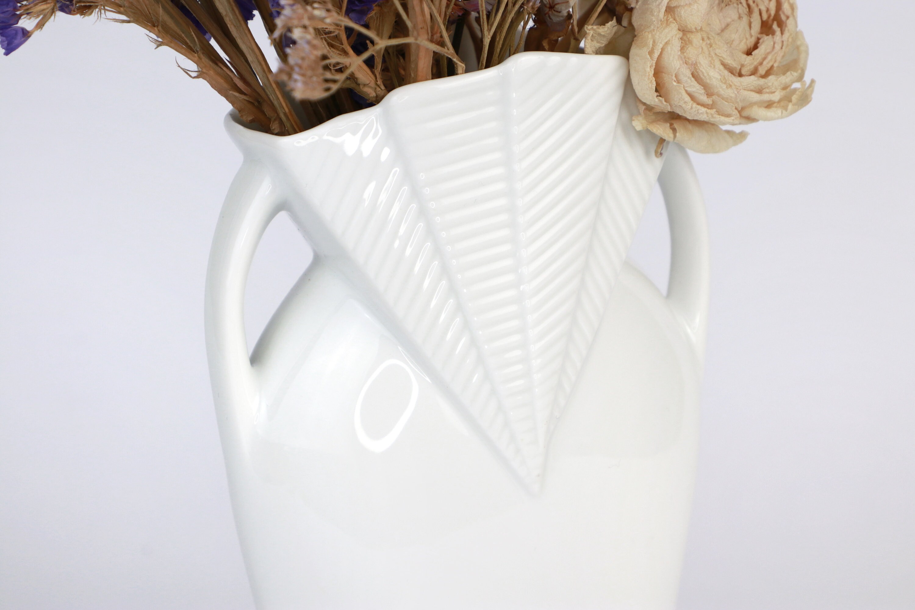 Art Deco Kaiser Porcelain Flower Vase Ceramic