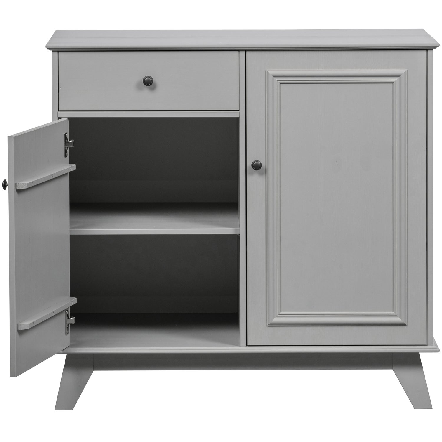 Lily Kommode Kiefernholz Grau