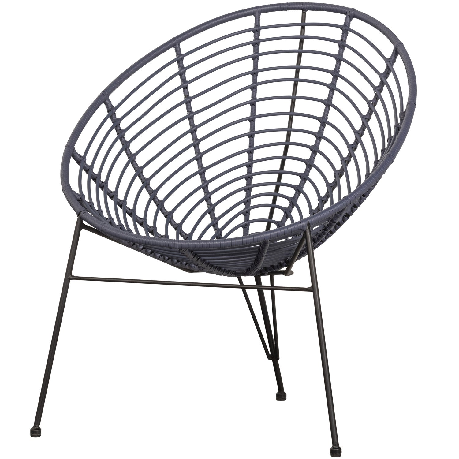 2x Jane Lounge-Sessel Blau