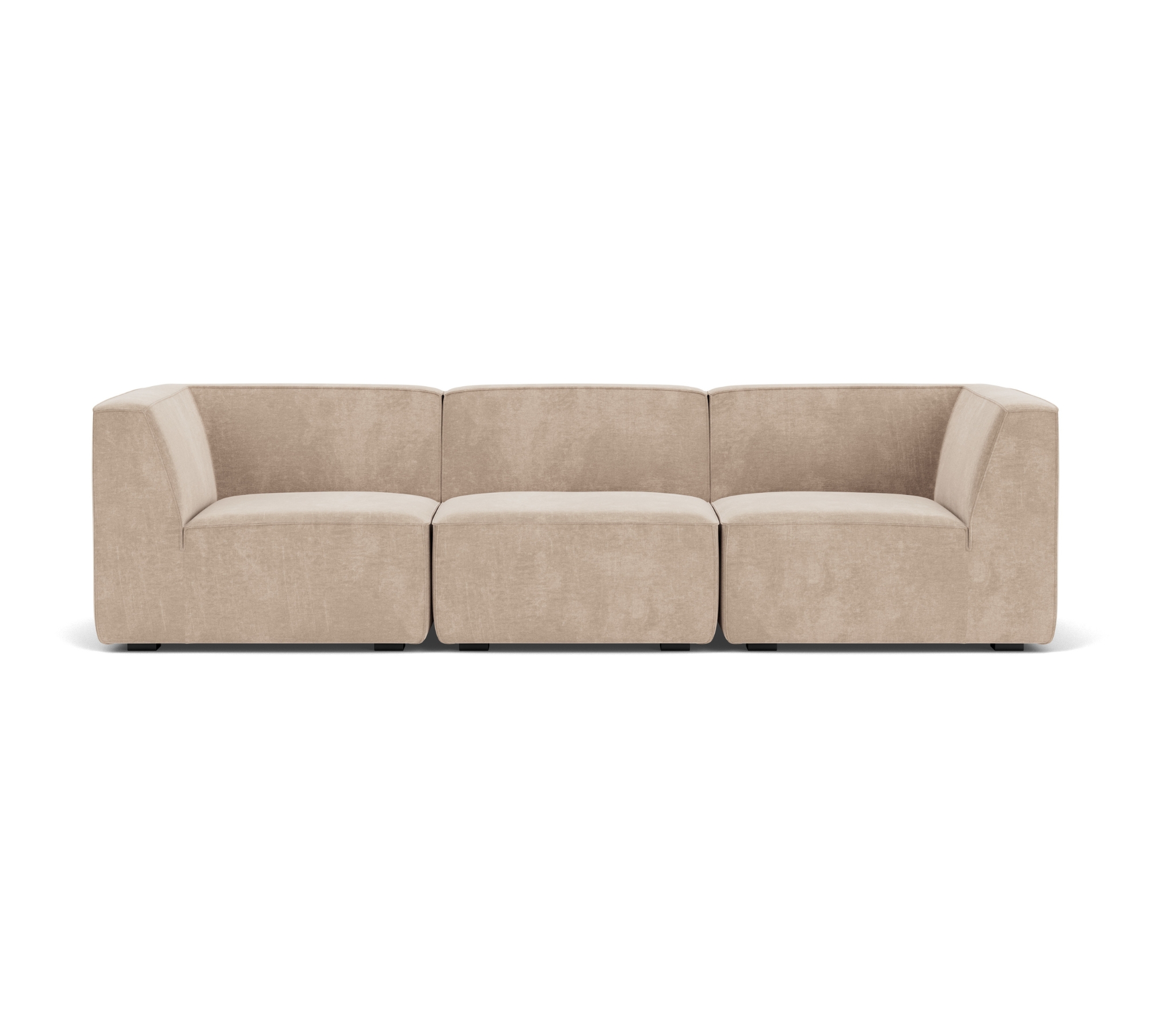 Dane 1-Sitzer Eckmodul Links Danny Cream