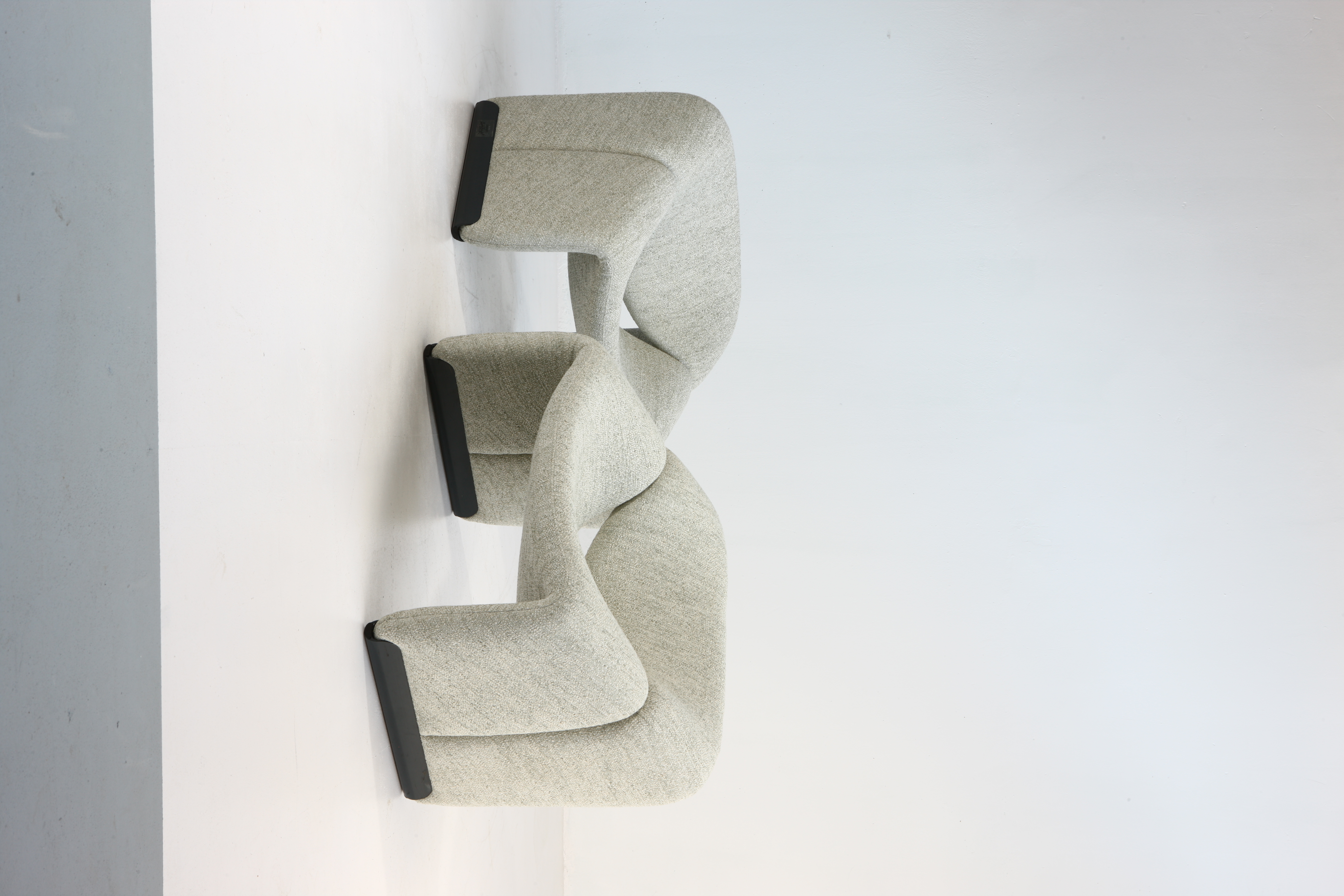 2x Sedia con braccioli Groovy anni '80