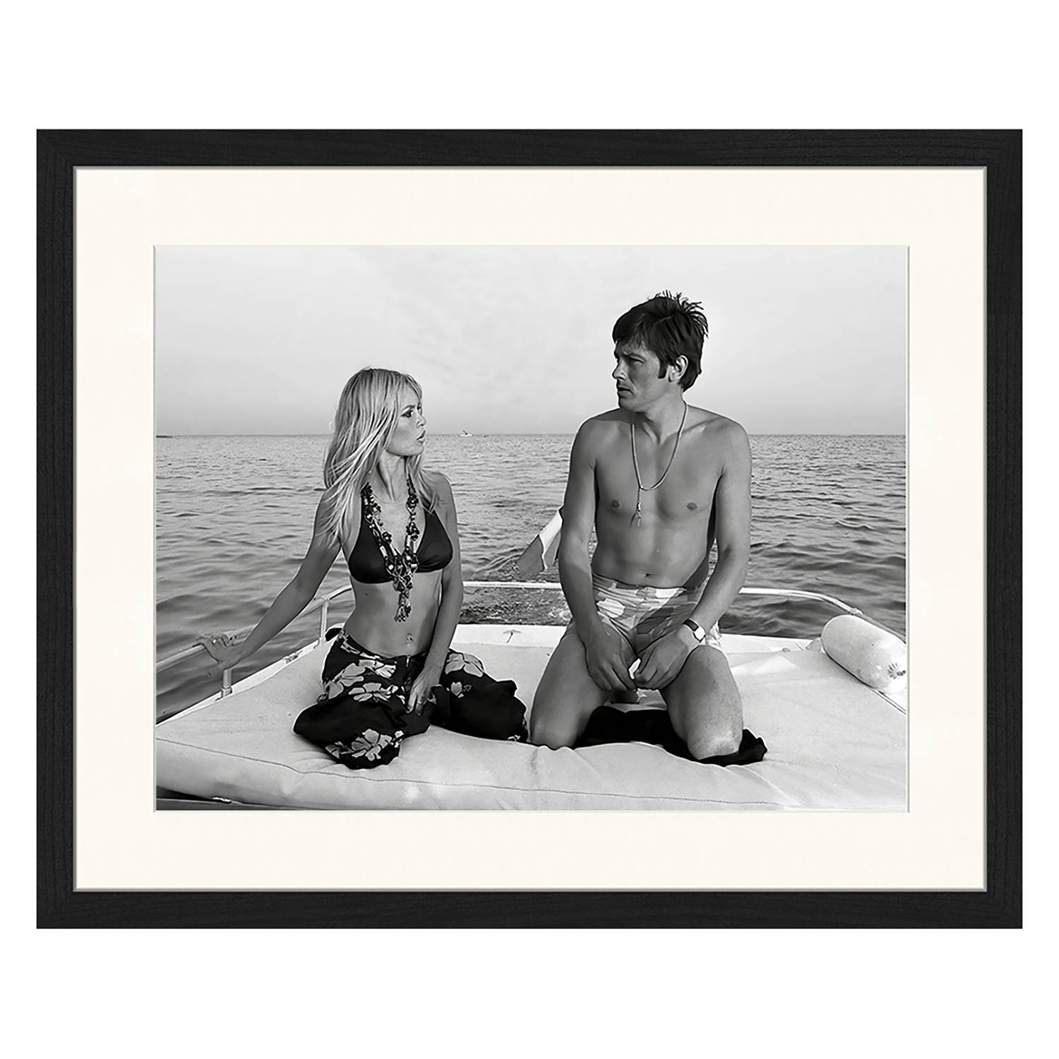 Bild Brigitte on Board Buche massiv / Plexiglas 52 x 42 cm