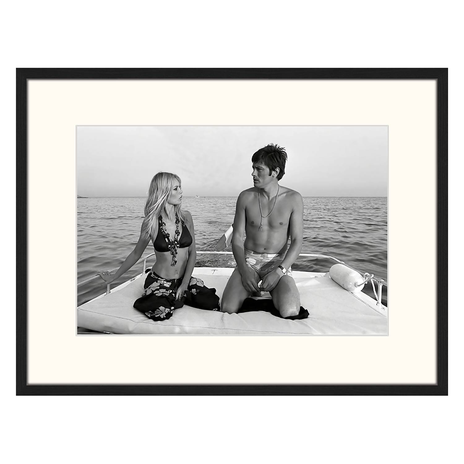 Bild Brigitte on Board Buche massiv / Plexiglas 82 x 62 cm