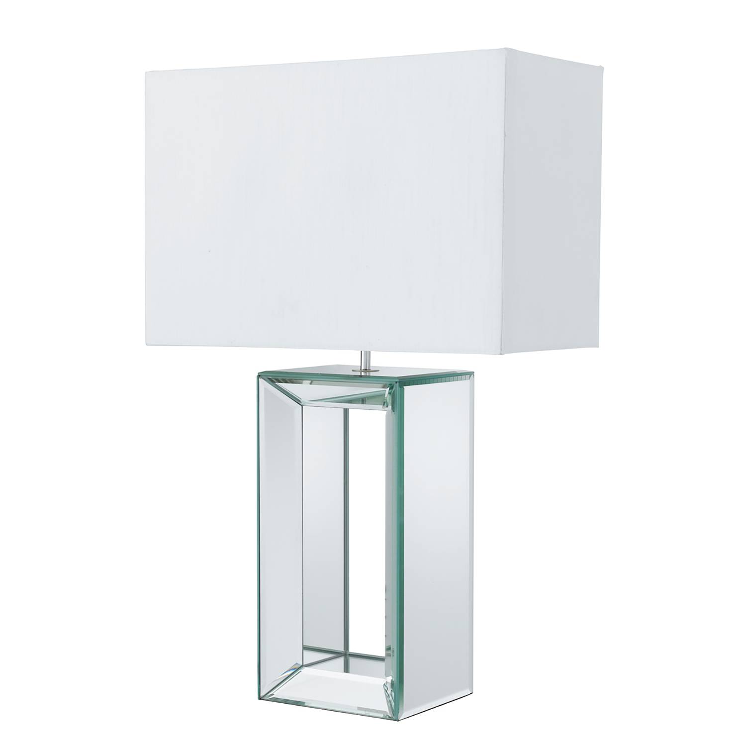 Mirror I Table lamp Blended fabric Metal 1-light