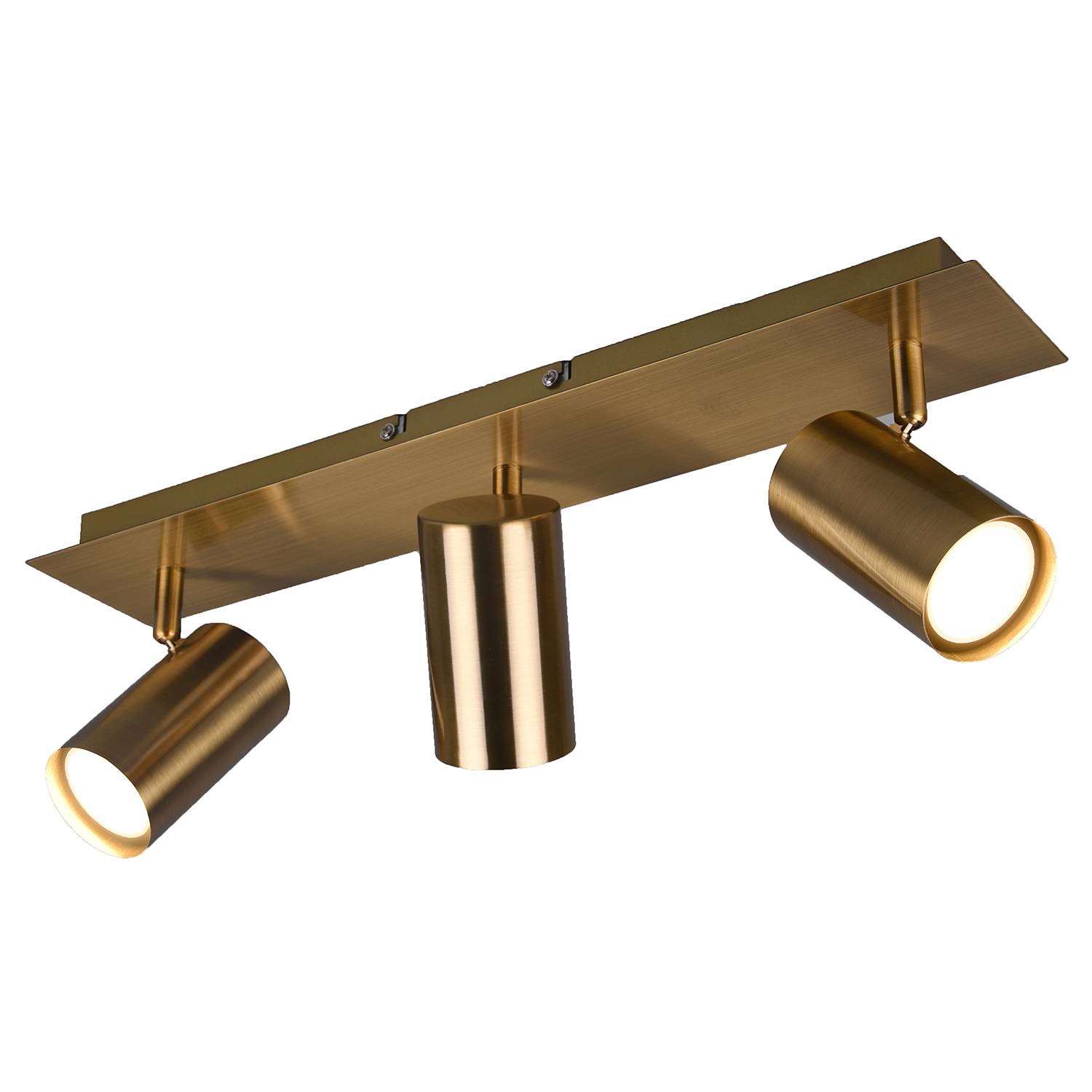 Marley III Ceiling Light Iron 3-bulb