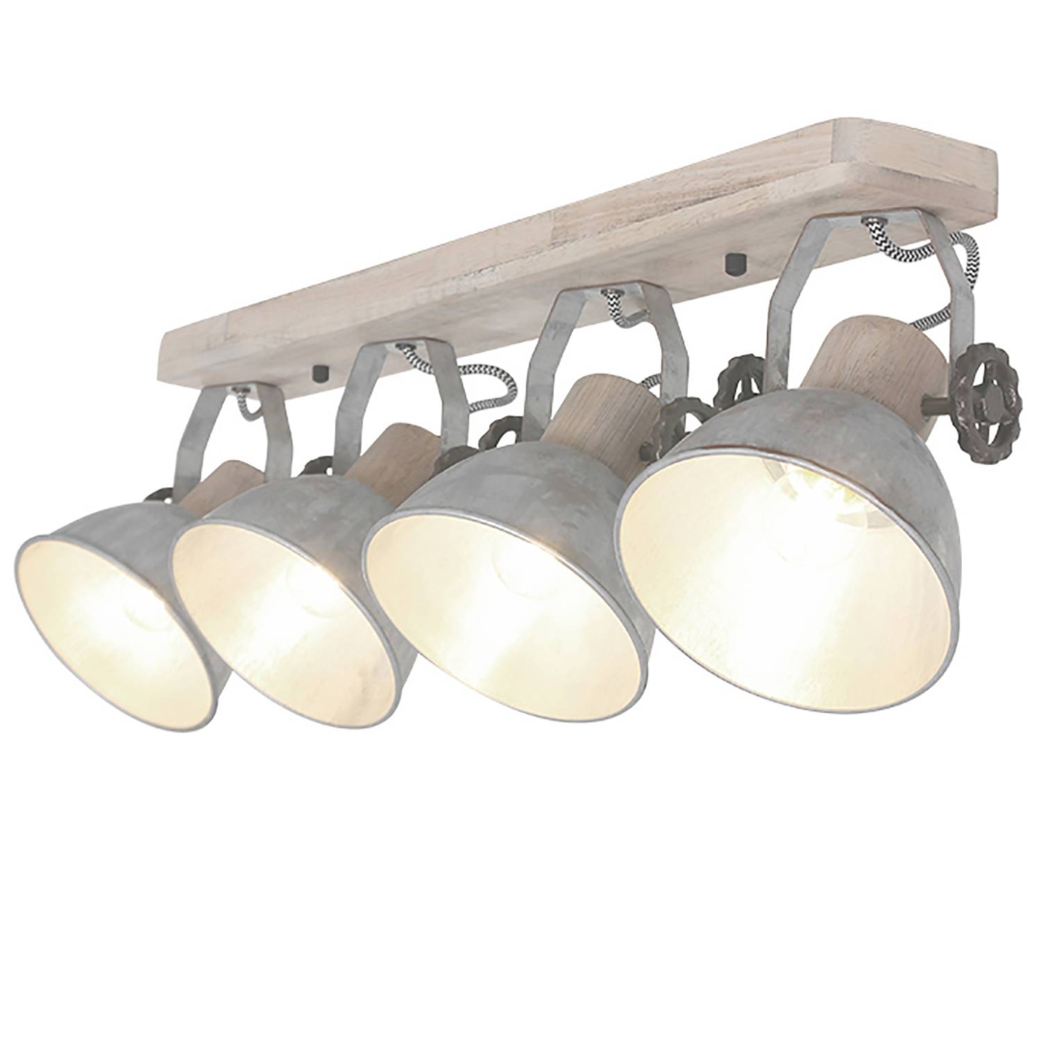Ceiling light Gearwood V Silver