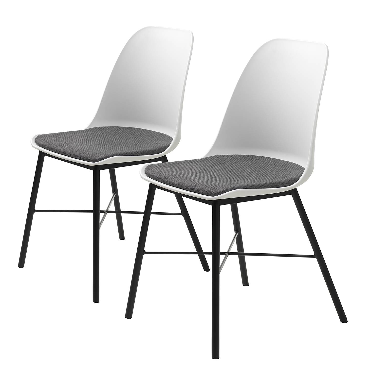 2x Dining chair Feda White