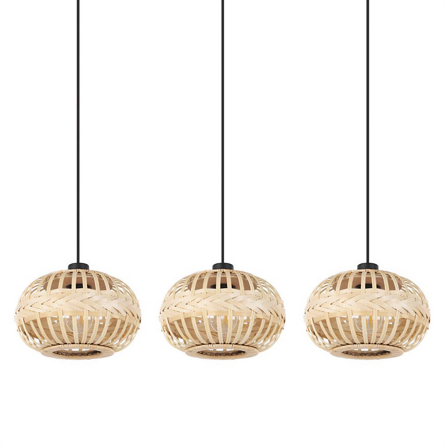 Amsfield Tipo A Lampada a sospensione in acciaio a 3 luci