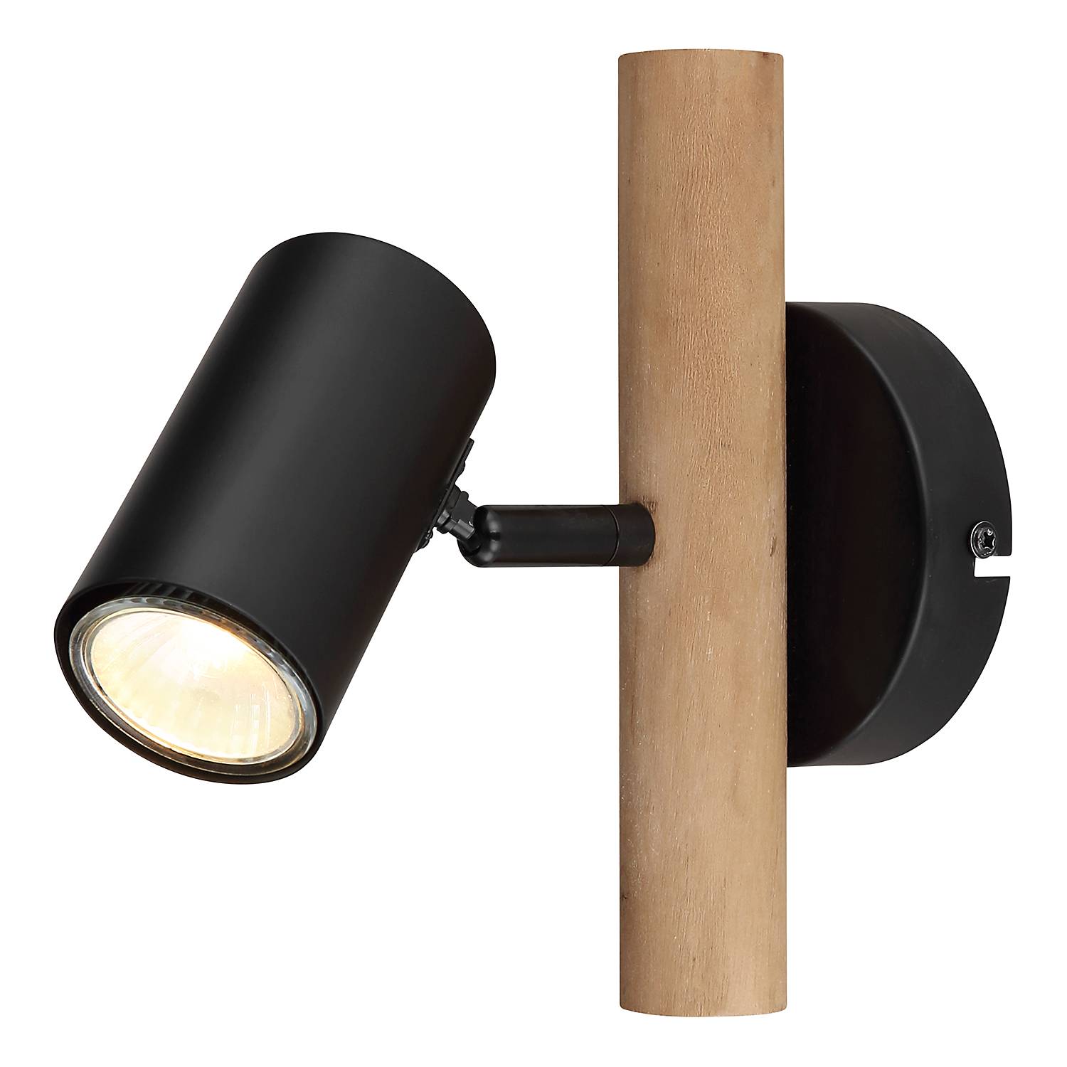 Wall spotlight Herti Black