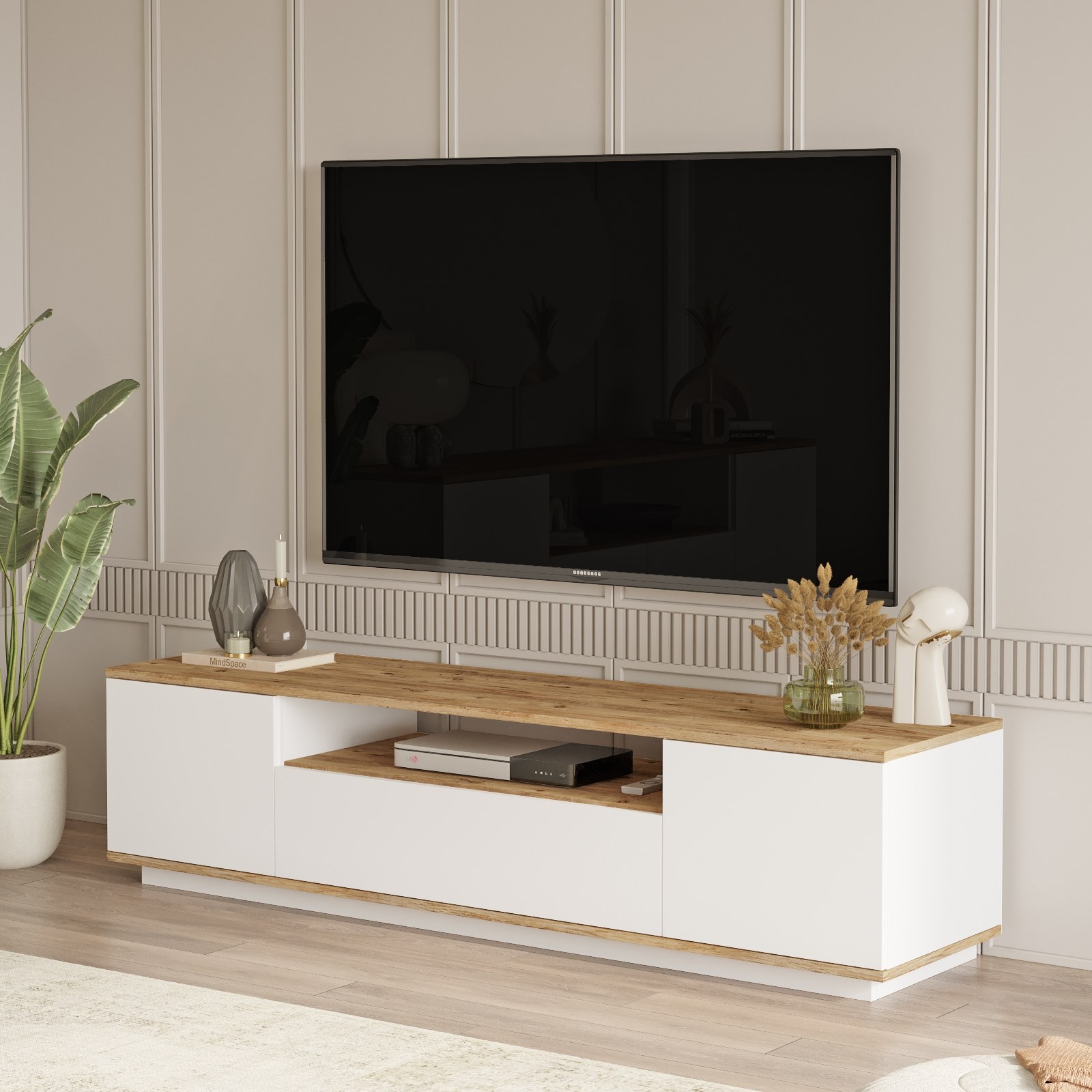 FR7-AW TV Stand White