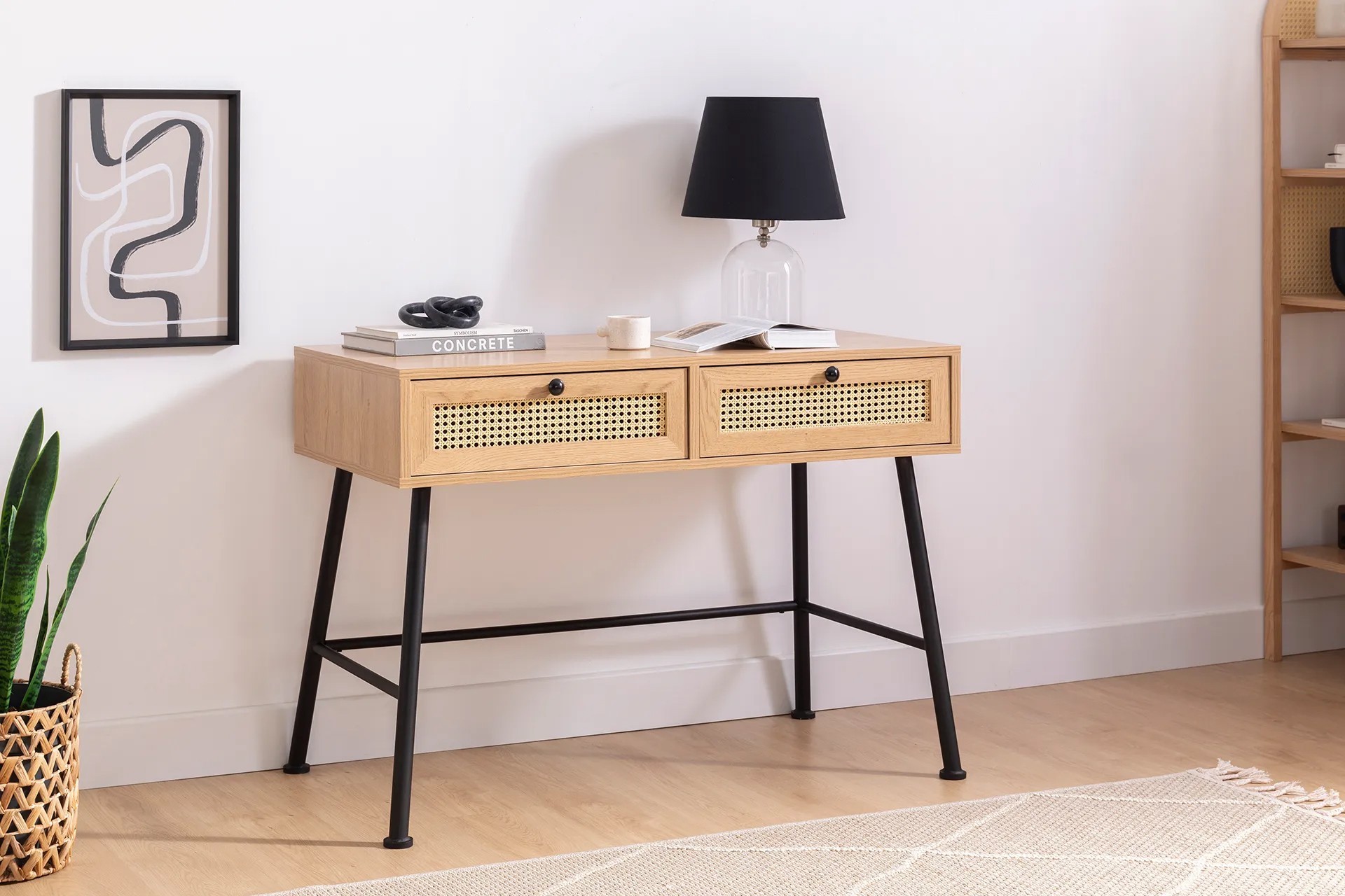 Nala 107 Desk Brown