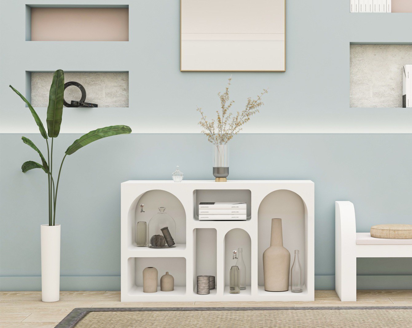 Liva Console White