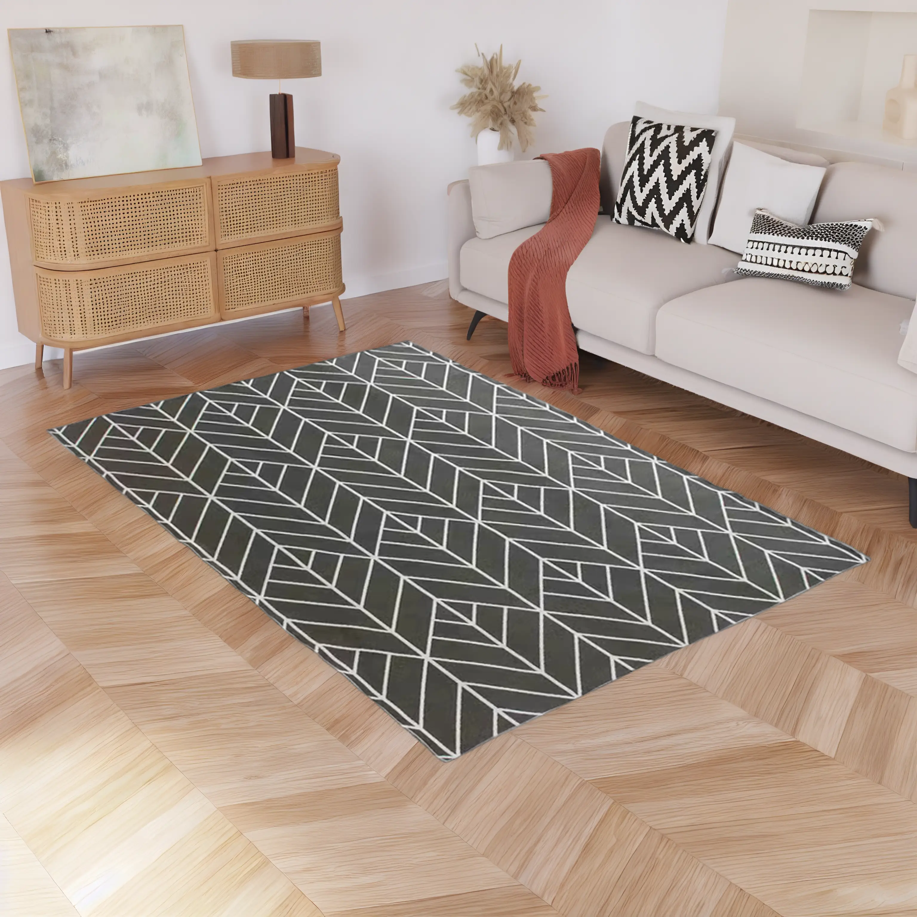 M2K Indoor/Outdoor Carpet Grey
