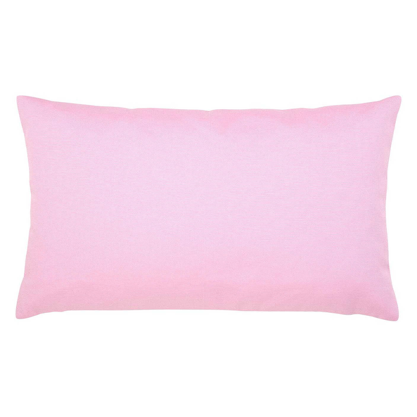 Kissen Juno Baumwollmischgewebe Rosa 50 x 30 cm