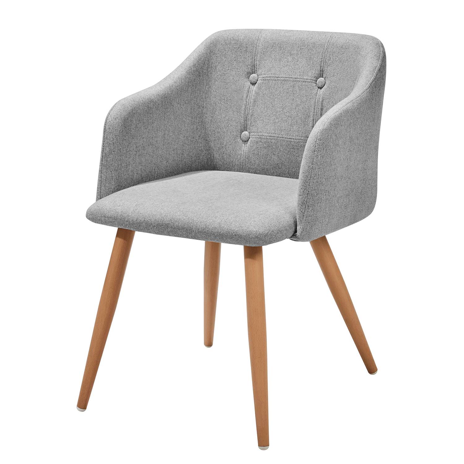 Armrest chair ROCK'N'SOUL Steel Grey