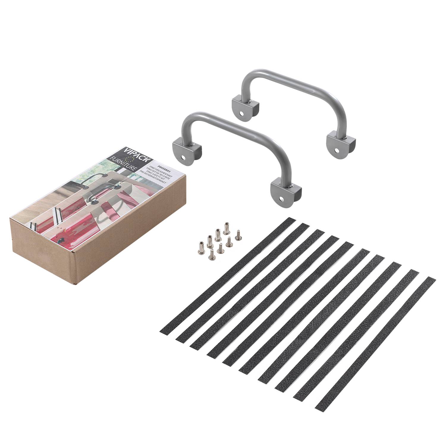 Sicherheitspaket Pino Betten Beige Eisen 2.4 x 24 x 9 cm
