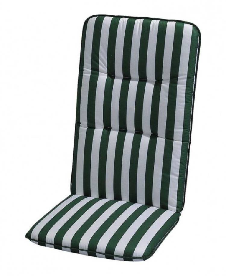 Edition Basic Line Green-White striped low-back