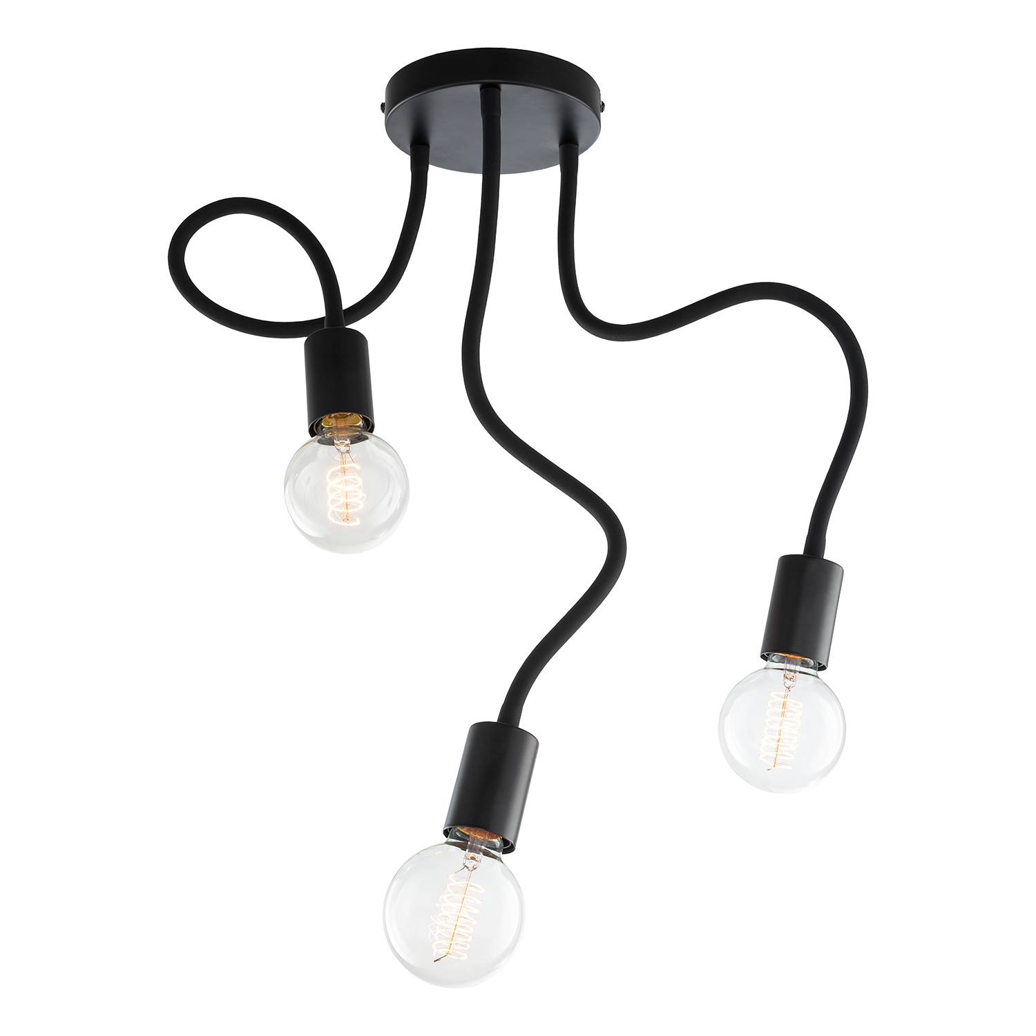 Ceiling lamp Lysaa II Black
