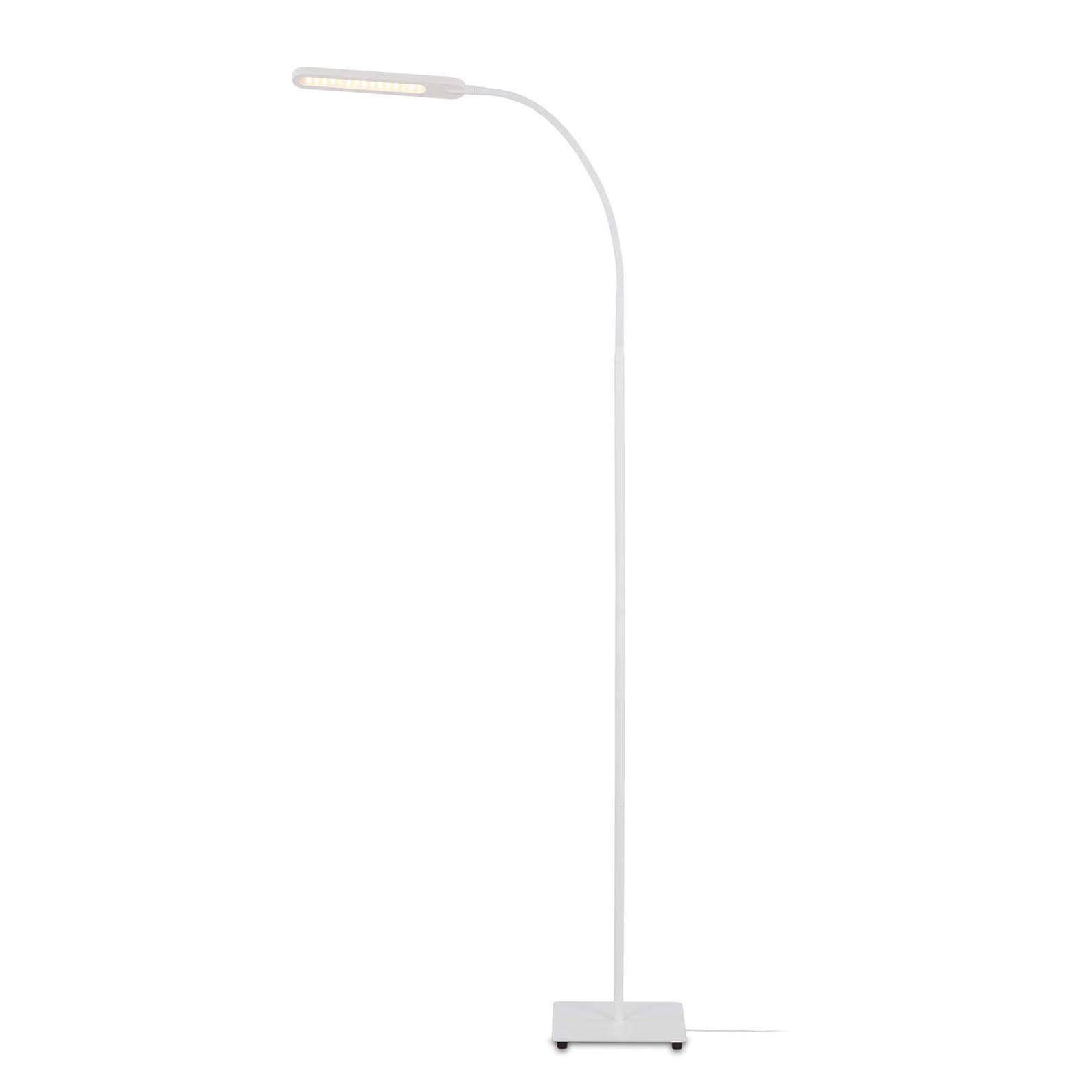 LED floor lamp Servo 1-light White