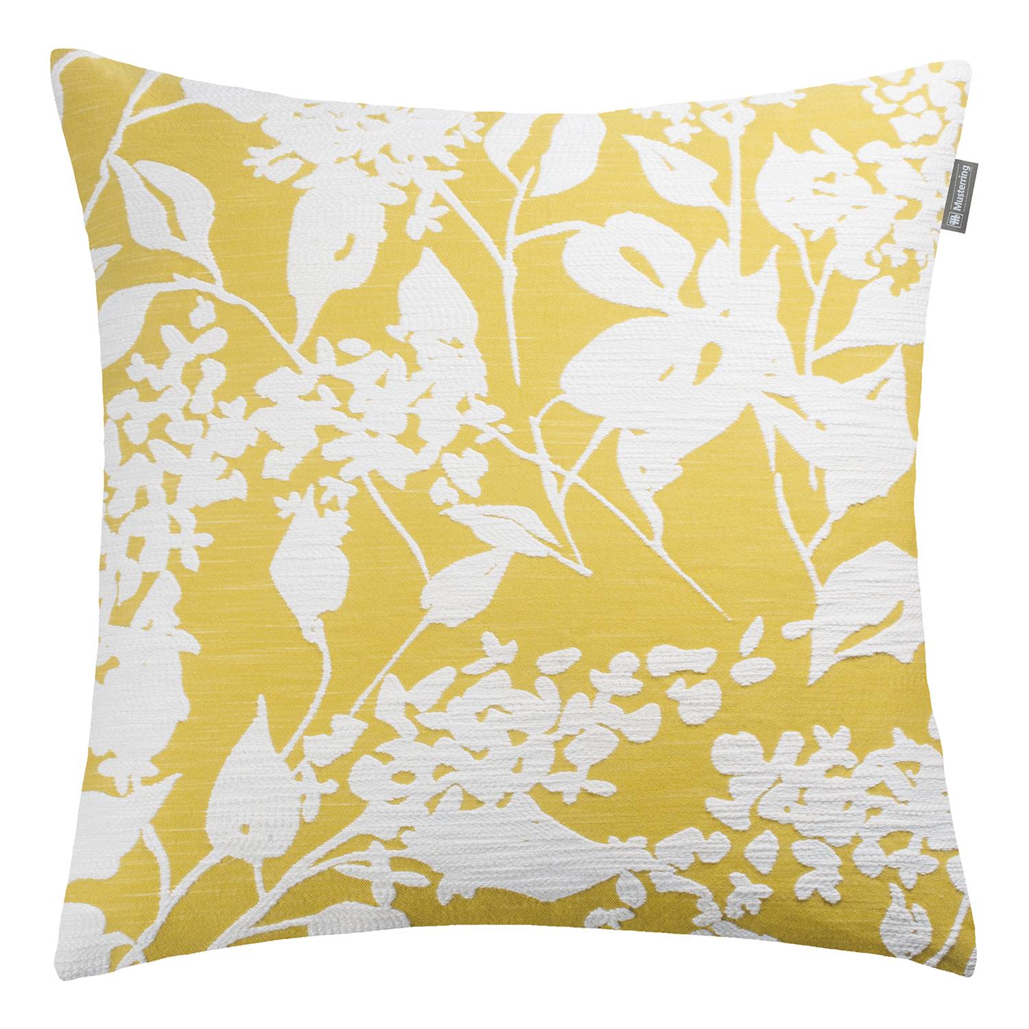 Pillowcase Blossom Cotton Yellow