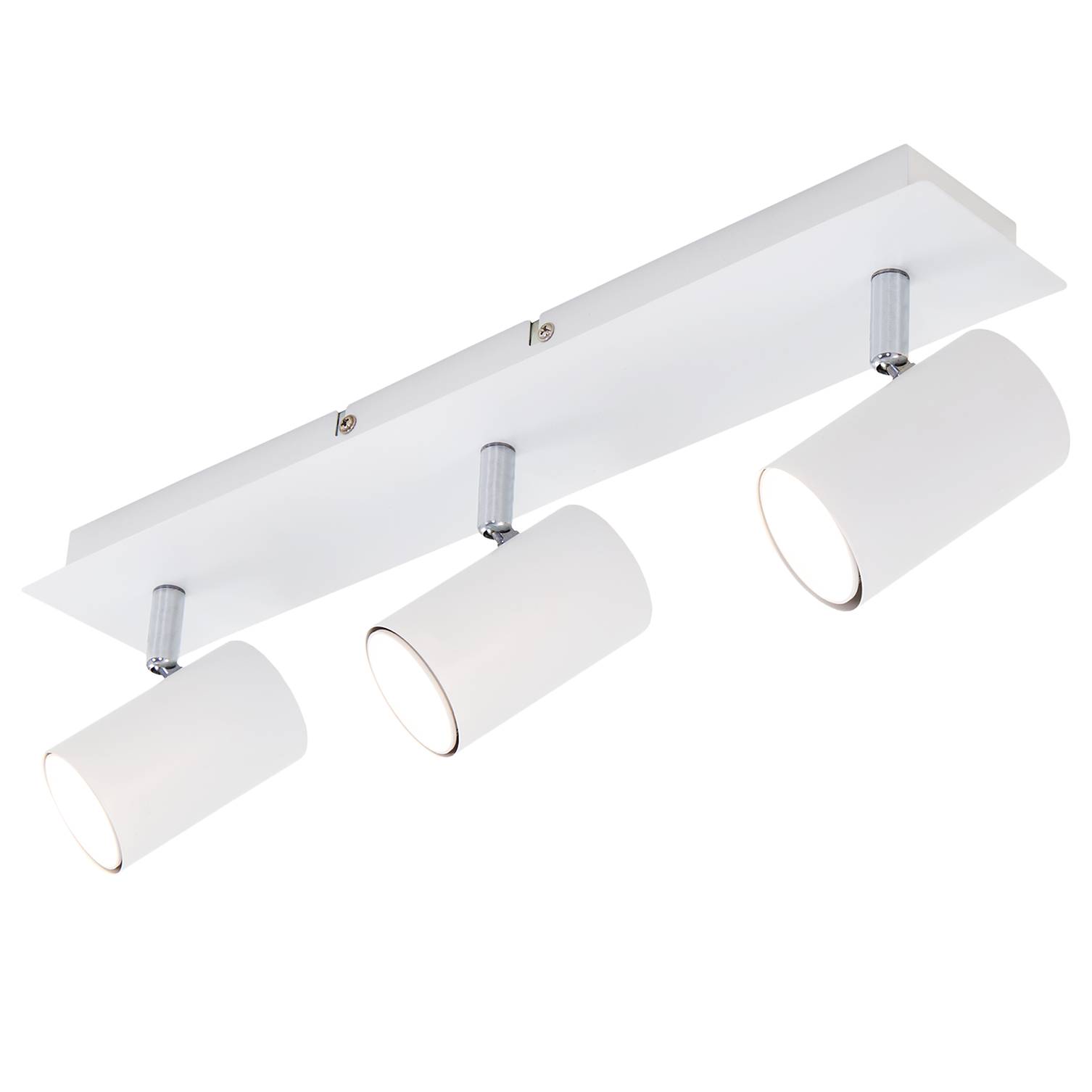 Ceiling light Run Iron 3-bulb White