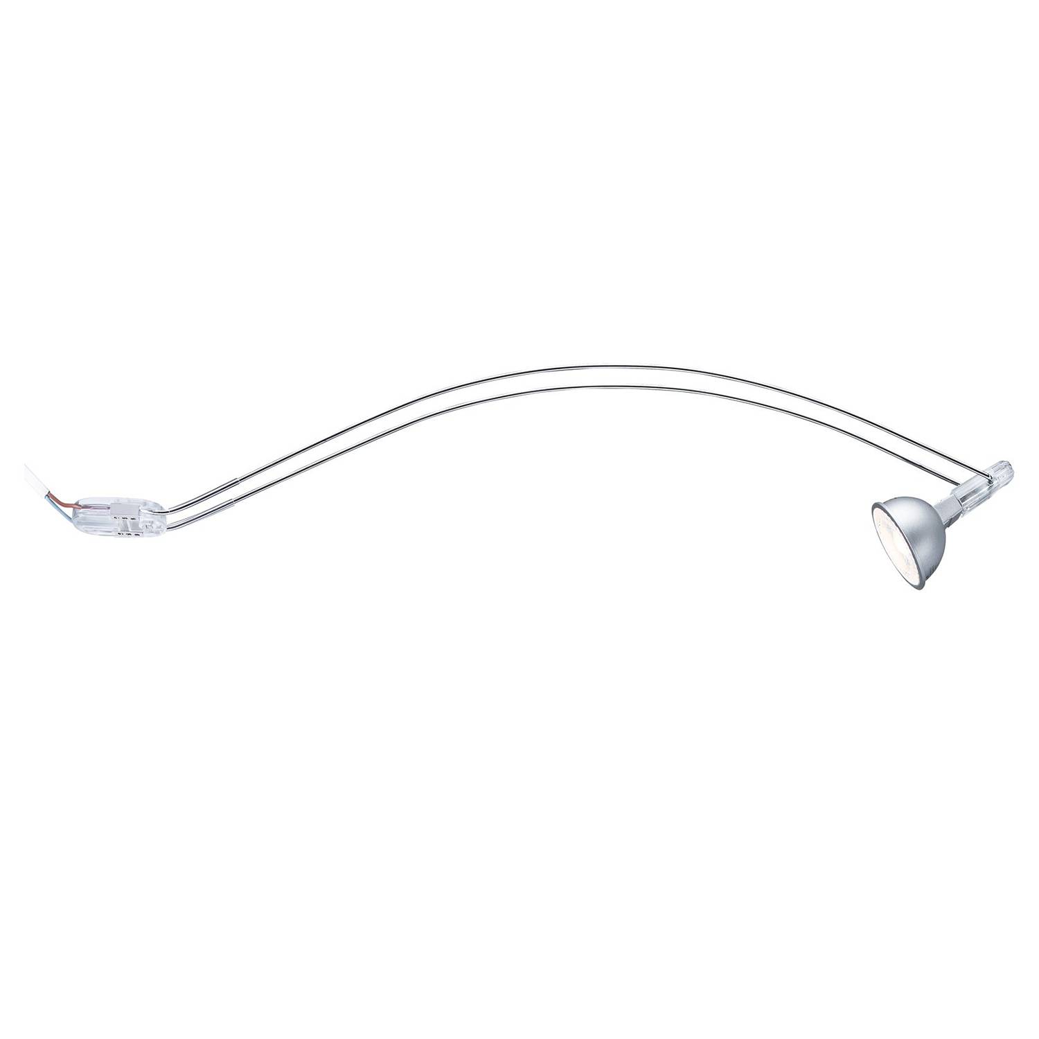 Chifley LED Wall Light Aluminium 2-bulb