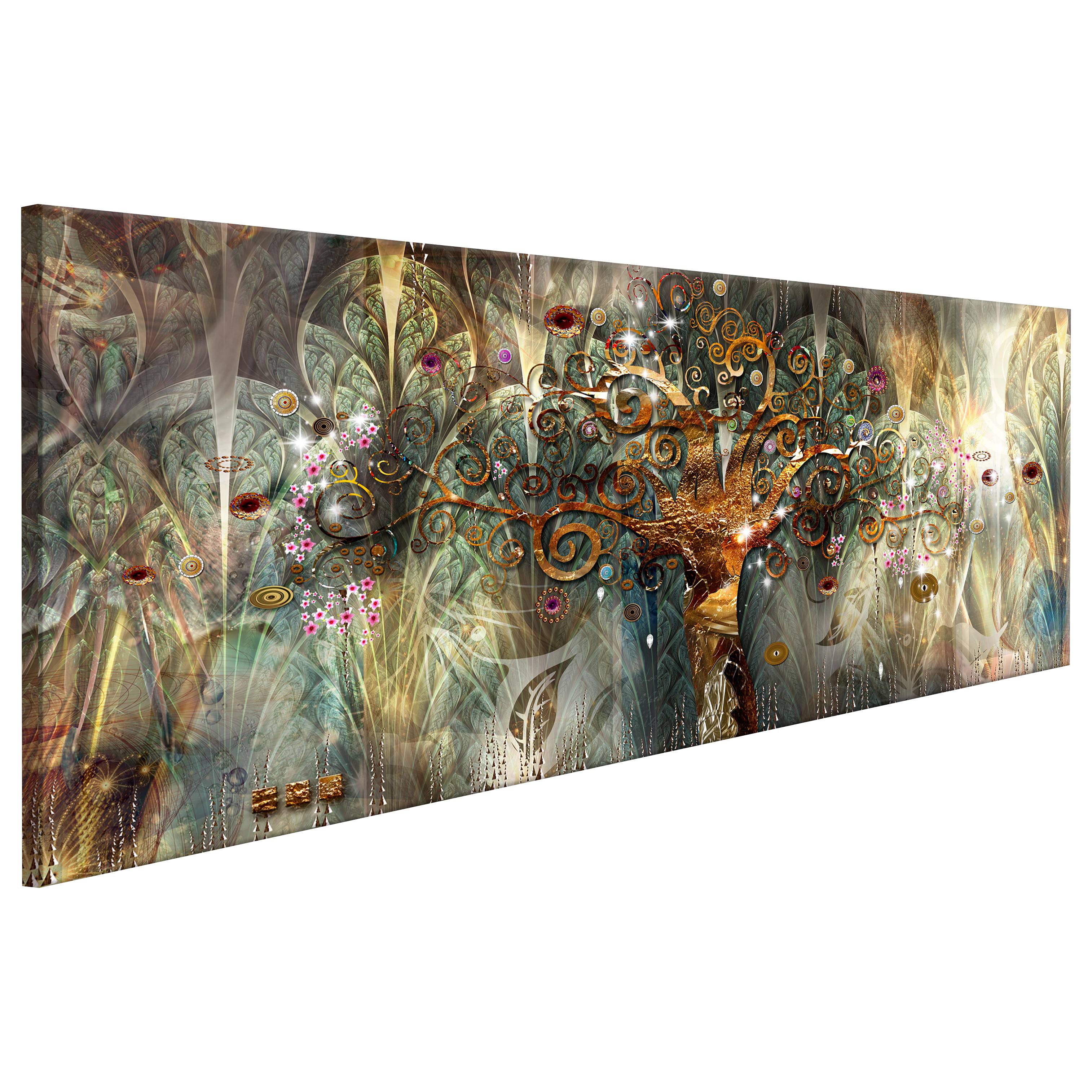 Wandbild Land of Happiness MDF Mehrfarbig
