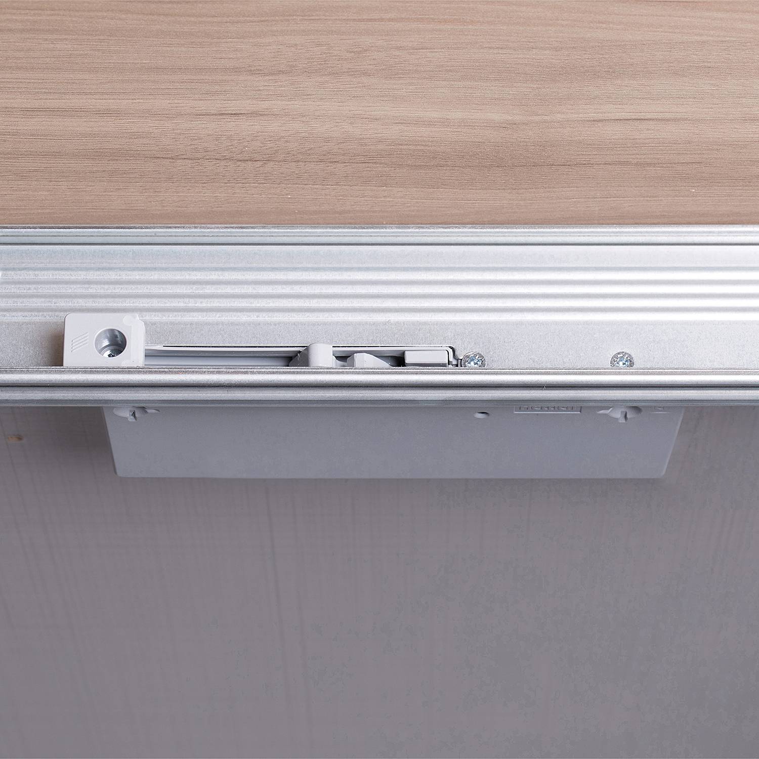 Selbsteinzug Level 36C Grau Kunststoff 18 x 2 x 5 cm