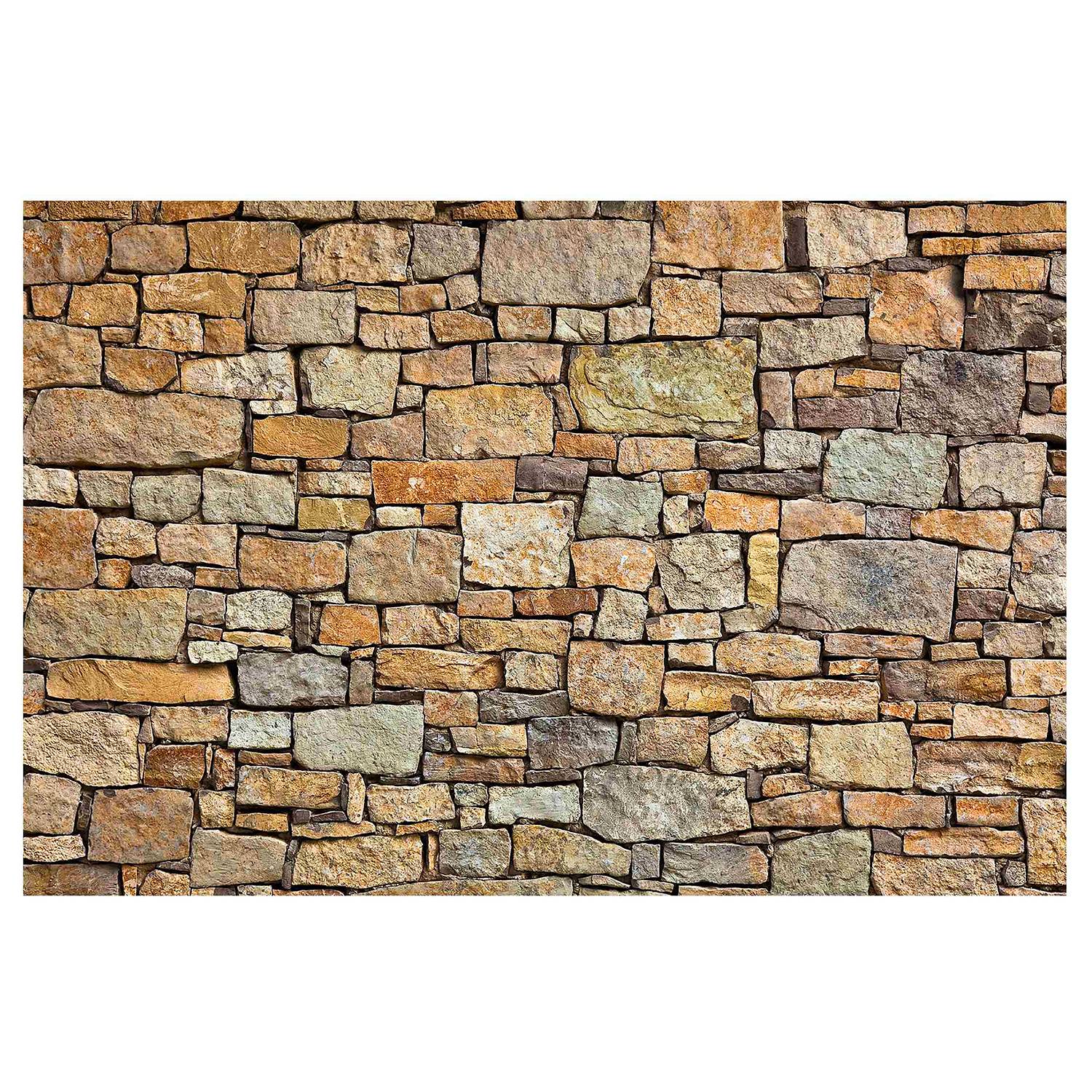 Vliestapete Croatia Stonewall Vliespapier Braun 432 x 290 cm