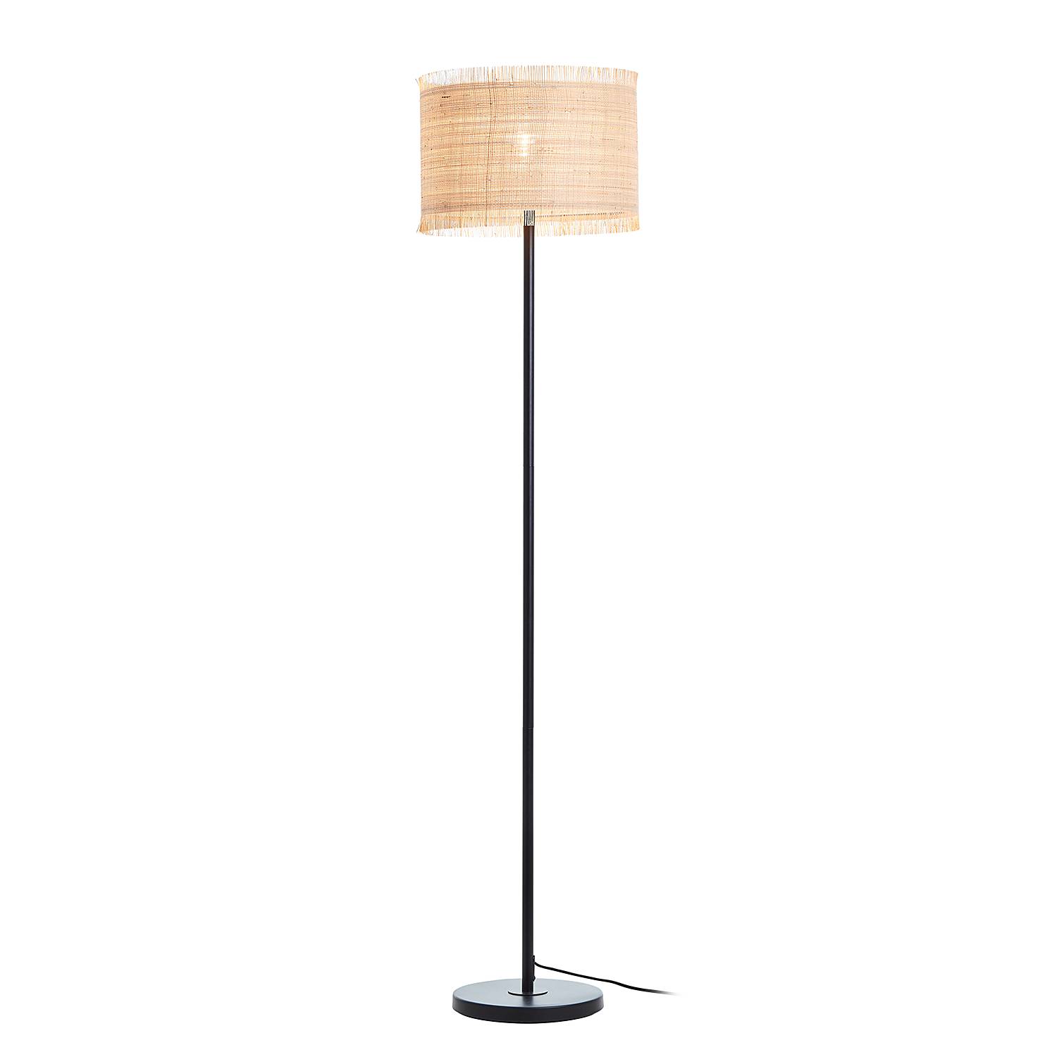 Floor lamp Raffy I Seagrass / Iron 1-light