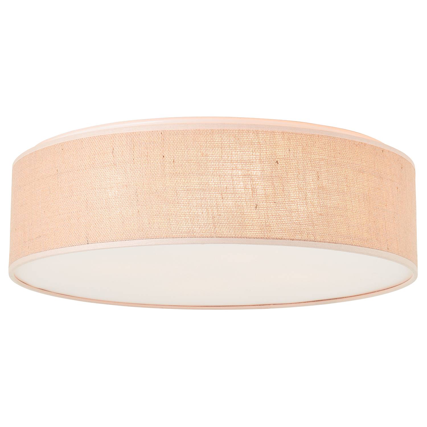 Ceiling lamp Aniela linen / iron 3-flame
