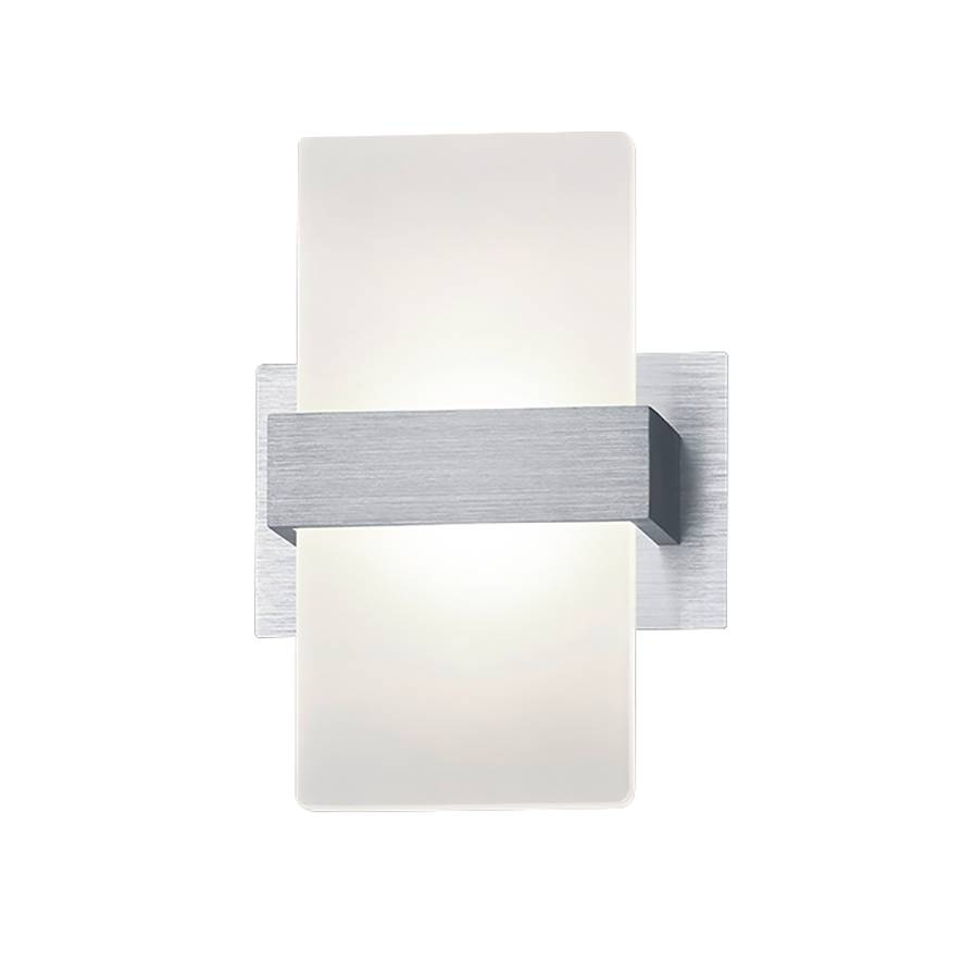 Platon LED Wall Light 1-Light Silver