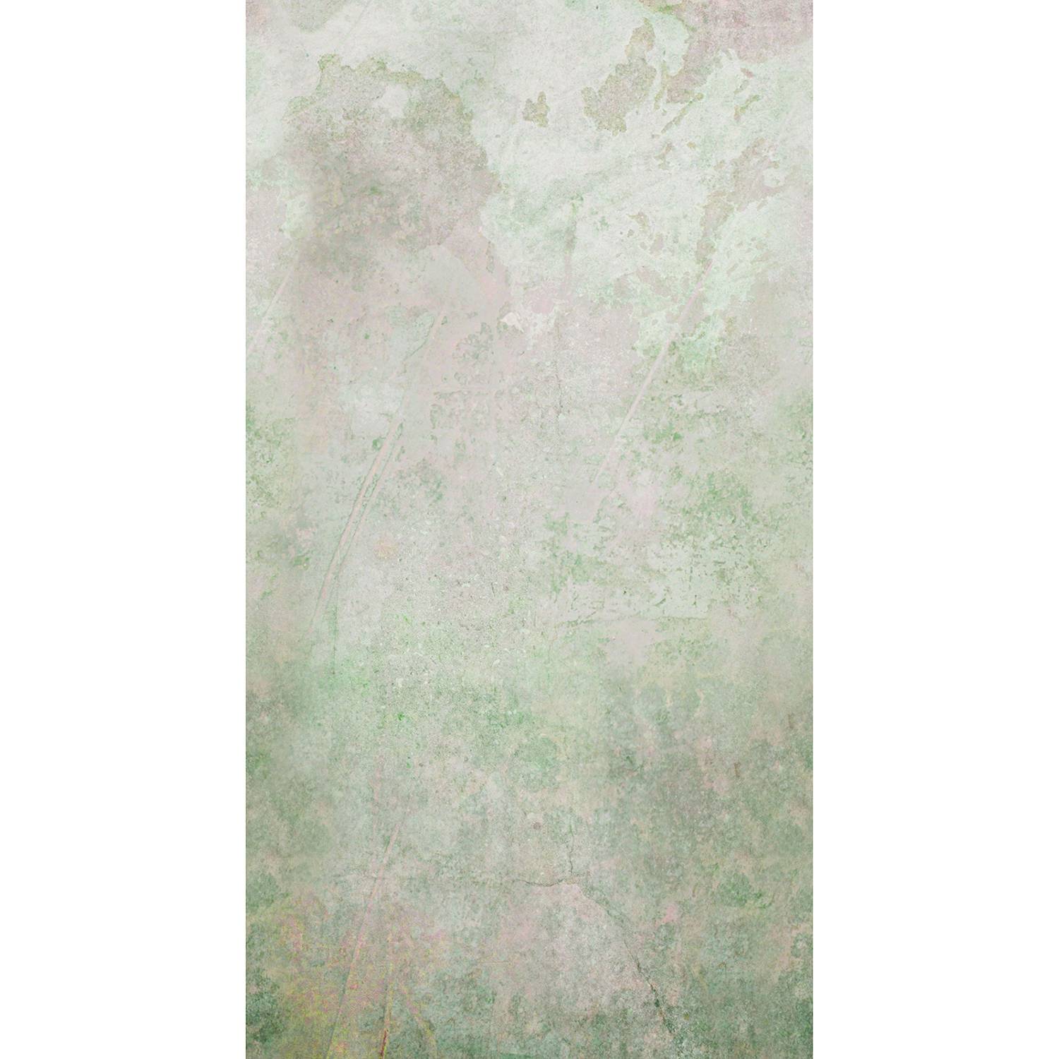 Non-woven photo wallpaper Pure Nature Concrete Green
