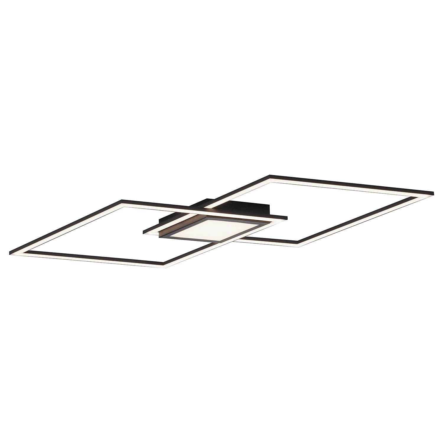 LED-Deckenleuchte Asmin Typ C Polycarbonat Aluminium