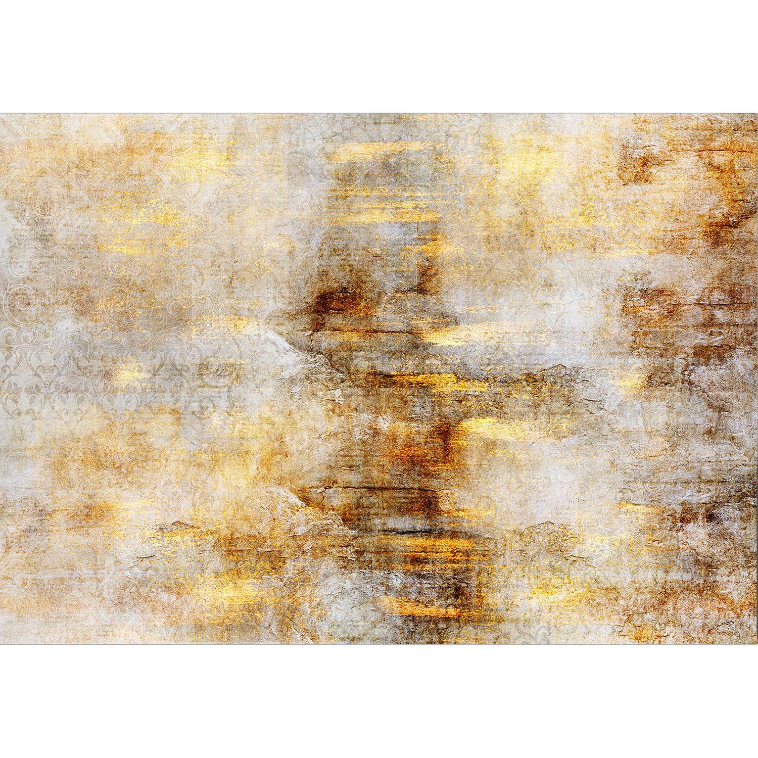 Vlies Fototapete Golden Expression Vlies Gold 450 x 315 cm