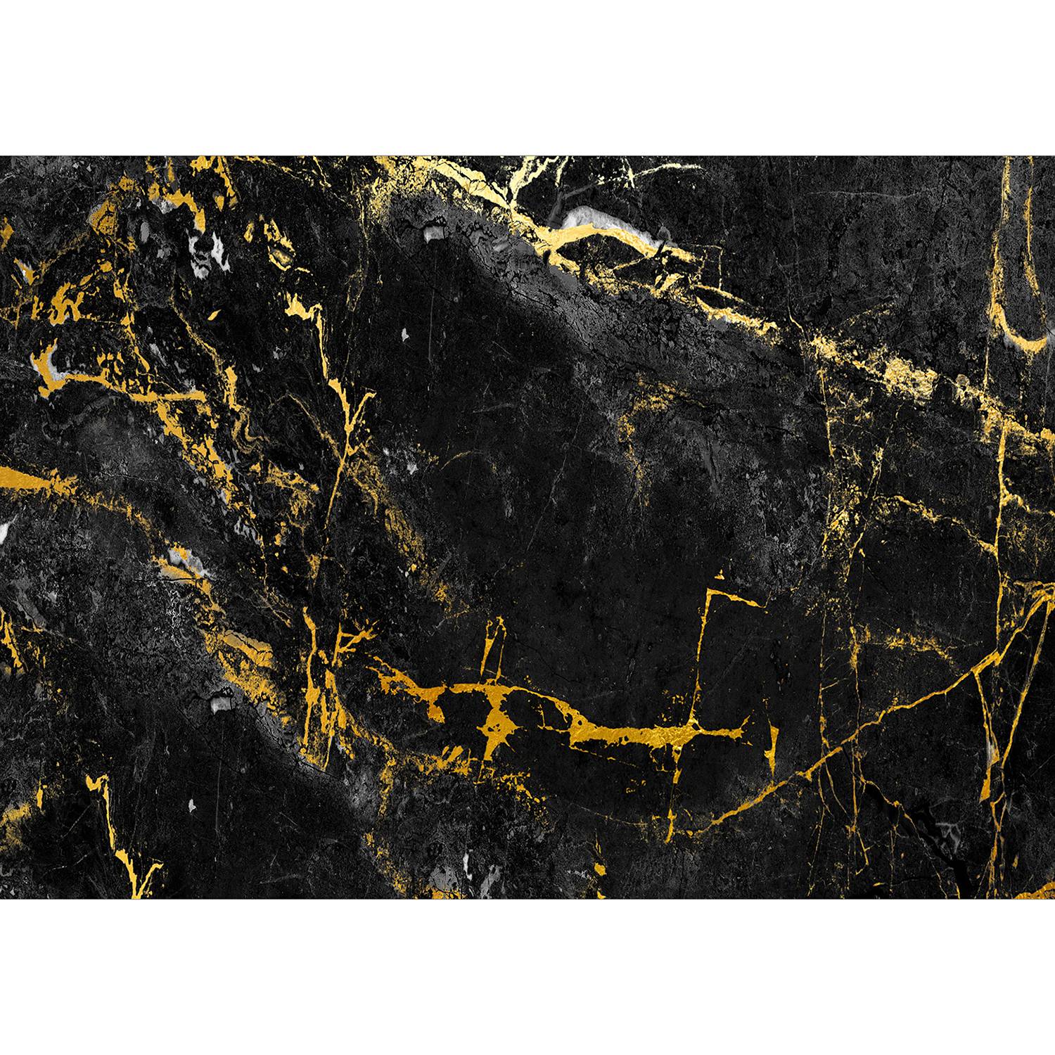 Vlies Fototapete Black Elegance Schwarz/Gold